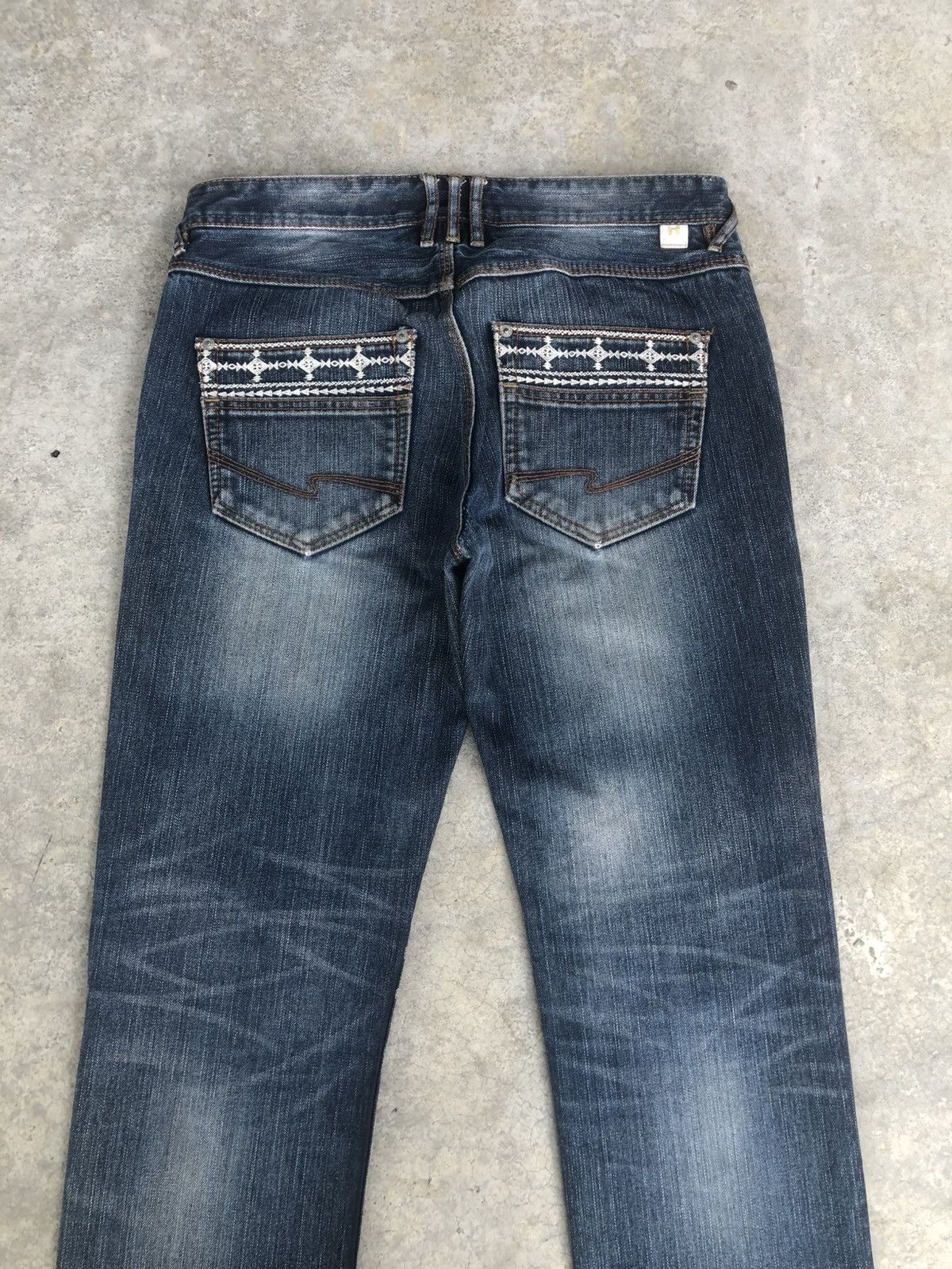 If Six Was Nine Hideway Nicole Flared Jeans Navajo Style Size US 32 / EU 48 - 8 Thumbnail