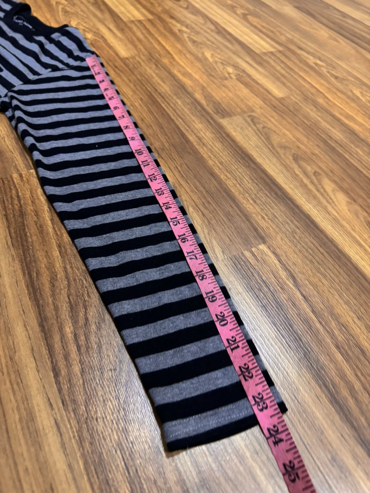 Number (N)ine NUMBER NINE N(N) STRIPED KURT COBAIN SINGLE POCKET SHIRT Size US S / EU 44-46 / 1 - 5 Thumbnail