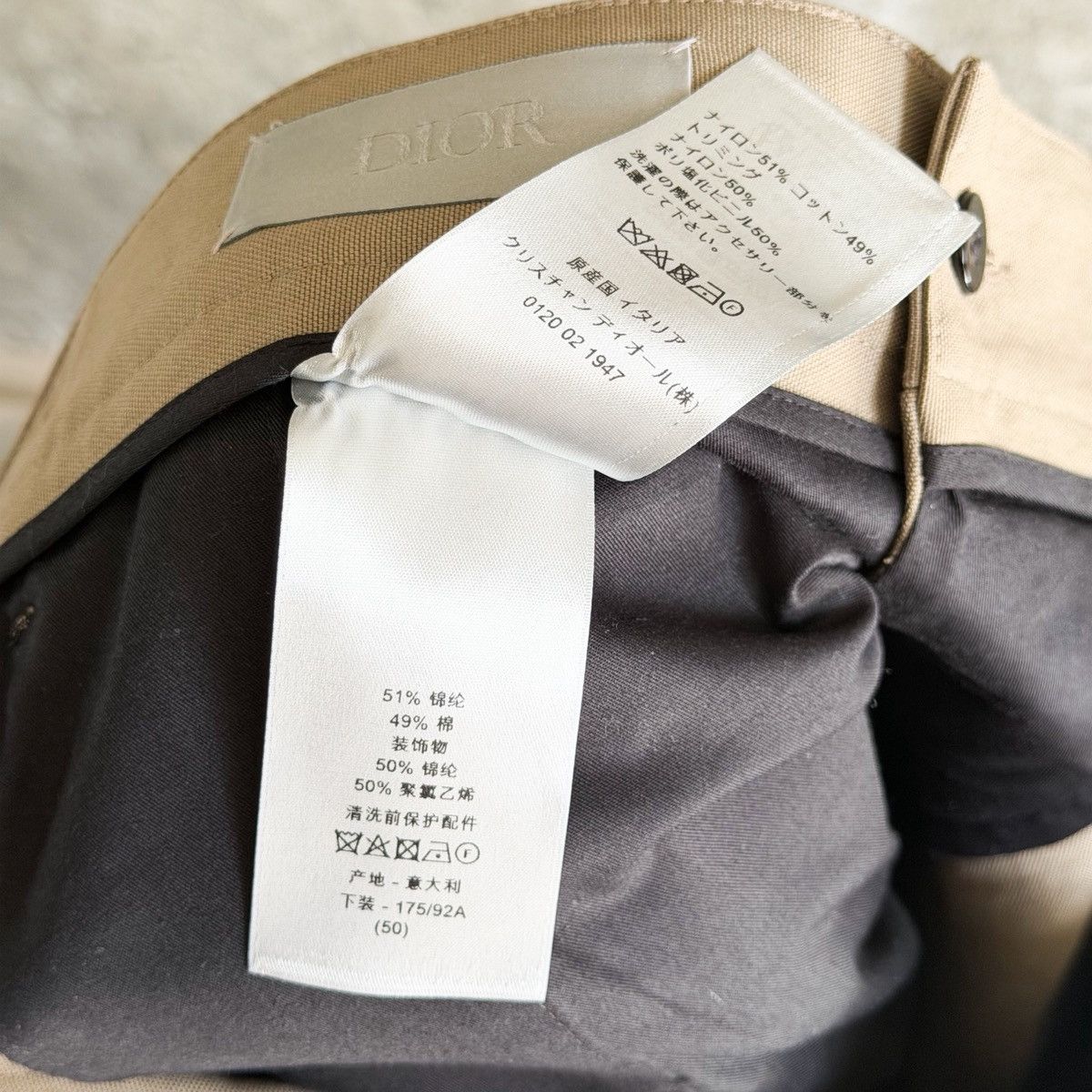 Alyx × Dior RollerCoaster Buckle Belted Saddle Pocket Cargo Pants Size US 34 / EU 50 - 11 Thumbnail