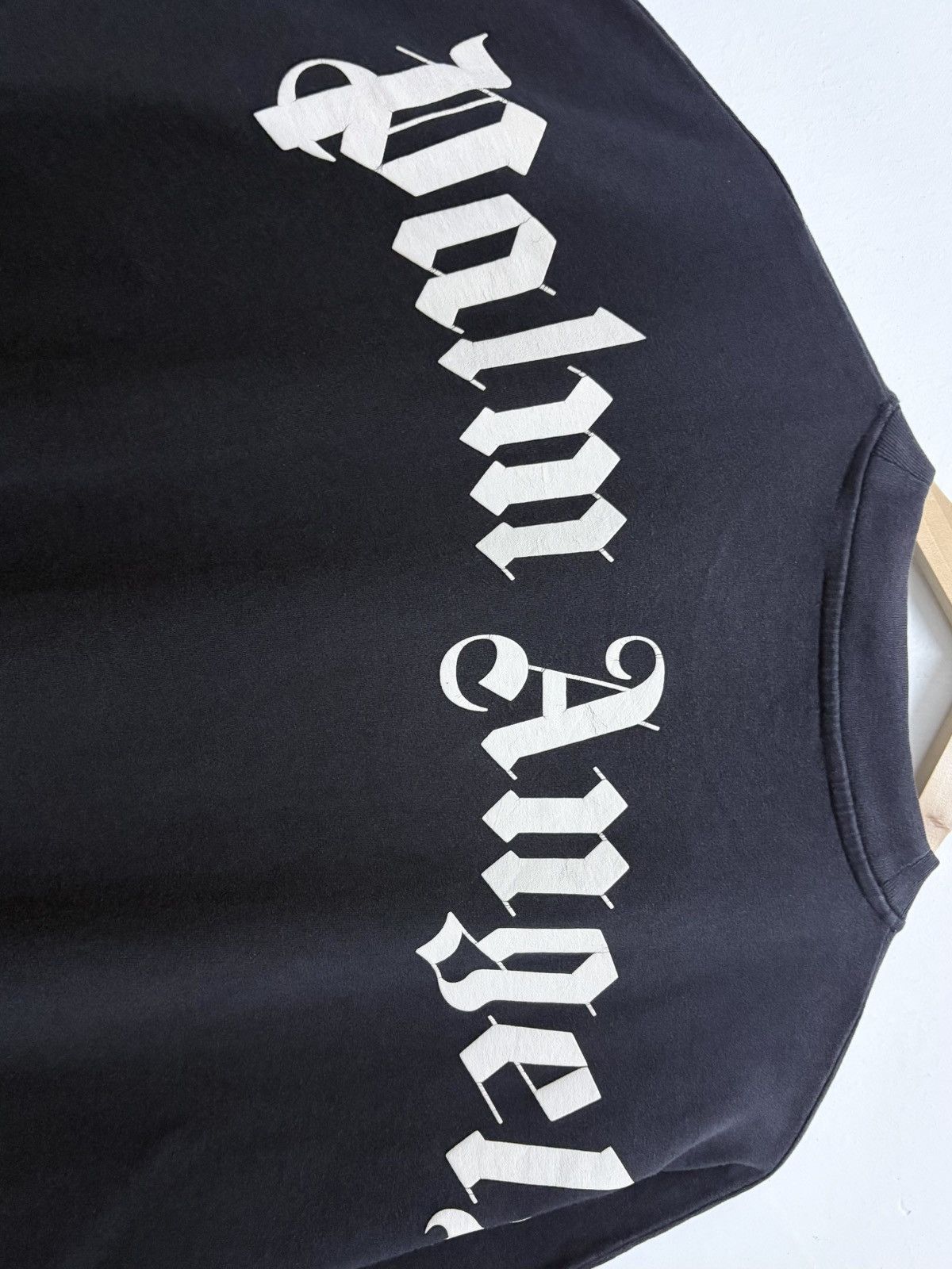 Palm Angels 2000's Palm Angels - Black Curved Classic Baggy T-Shirt Size US M / EU 48-50 / 2 - 5 Thumbnail