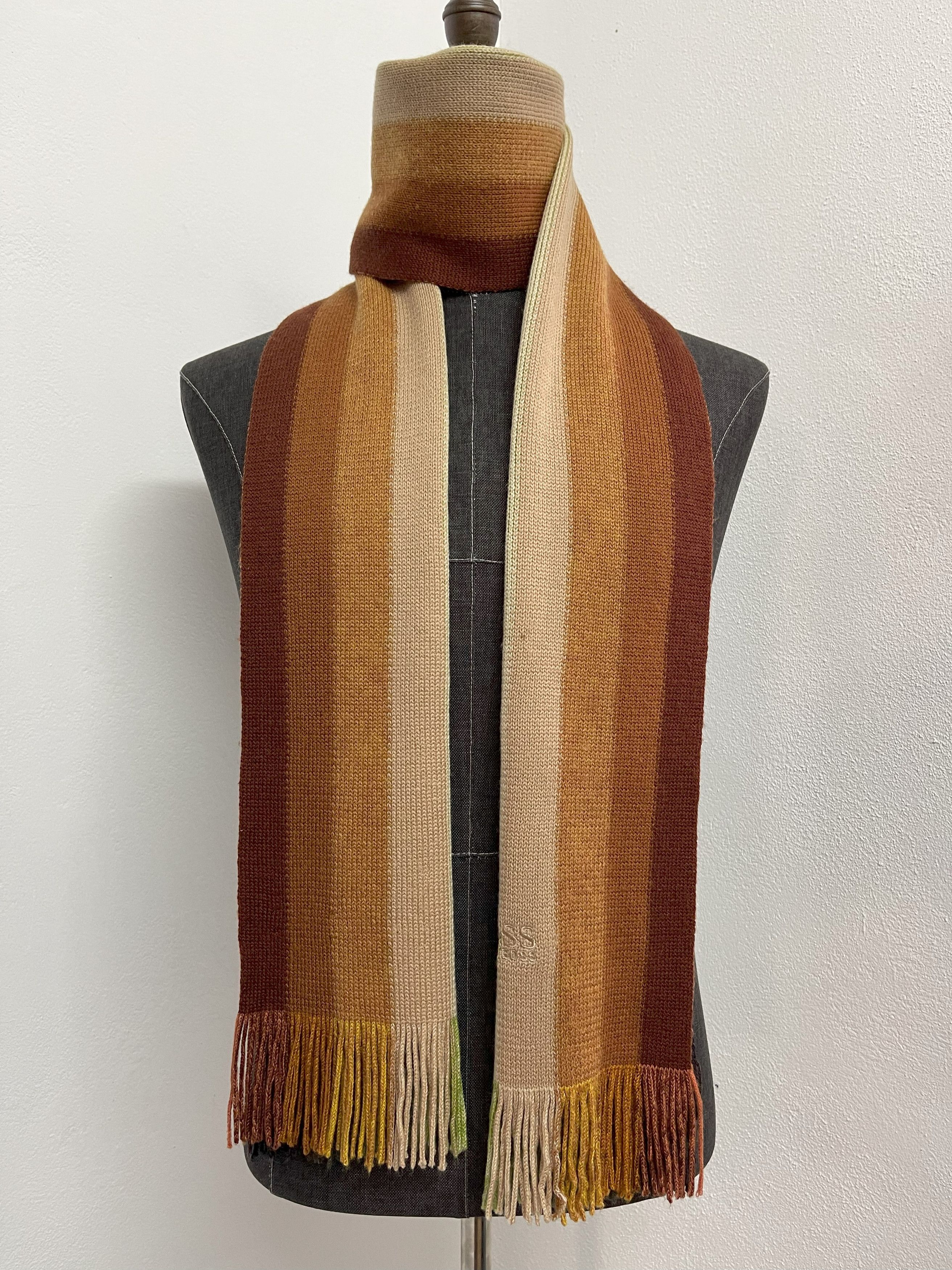Hugo Boss Vintage Hugo Boss Scarf / Muffler - 6086 Size ONE SIZE - 3 Thumbnail