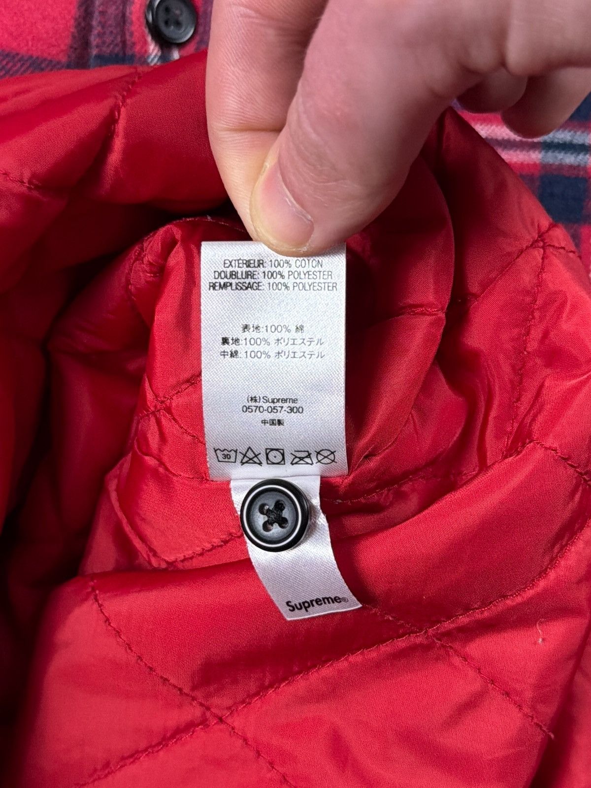 Supreme Supreme Quilted Flannel fw 19 jacket skate streetwear Size US XL / EU 56 / 4 - 7 Thumbnail