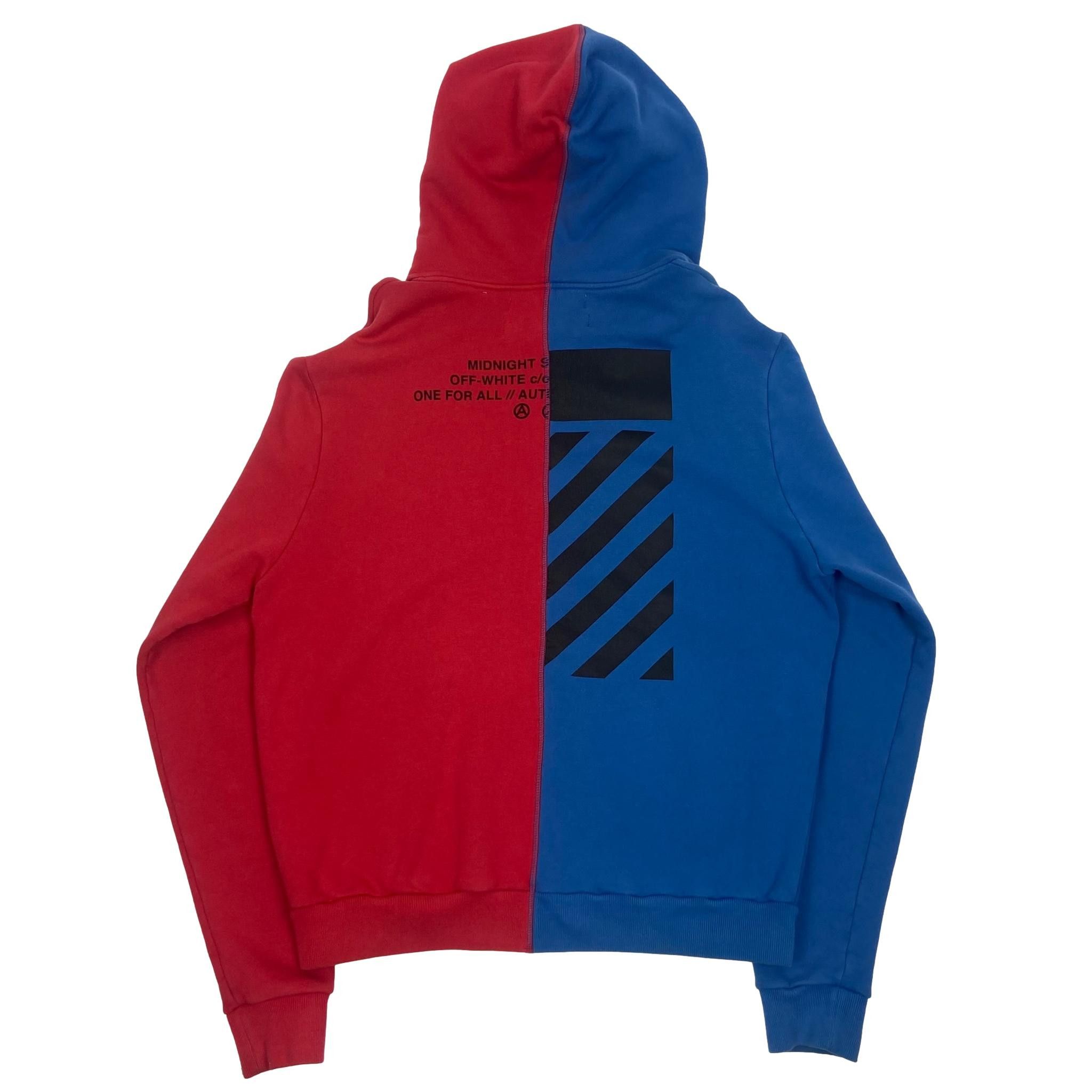 Midnight Studios Rare Off-White x Midnight Studios Split Hoodie Size US XXL / EU 58 / 5 - 2 Thumbnail