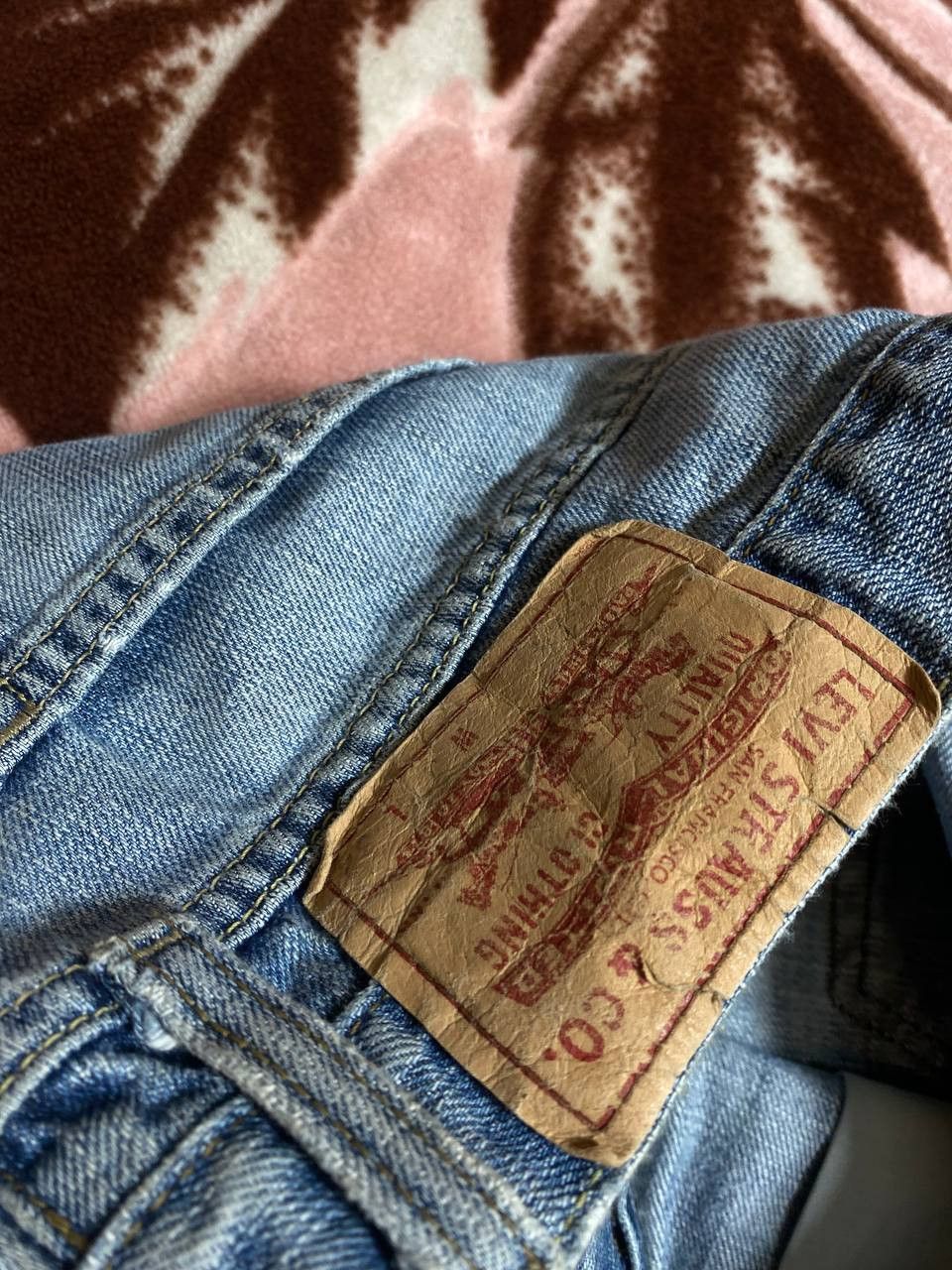 Levi's × Vintage Vintage Levis 514 Dirty Wash Baggy Jeans Size US 32 / EU 48 - 4 Thumbnail