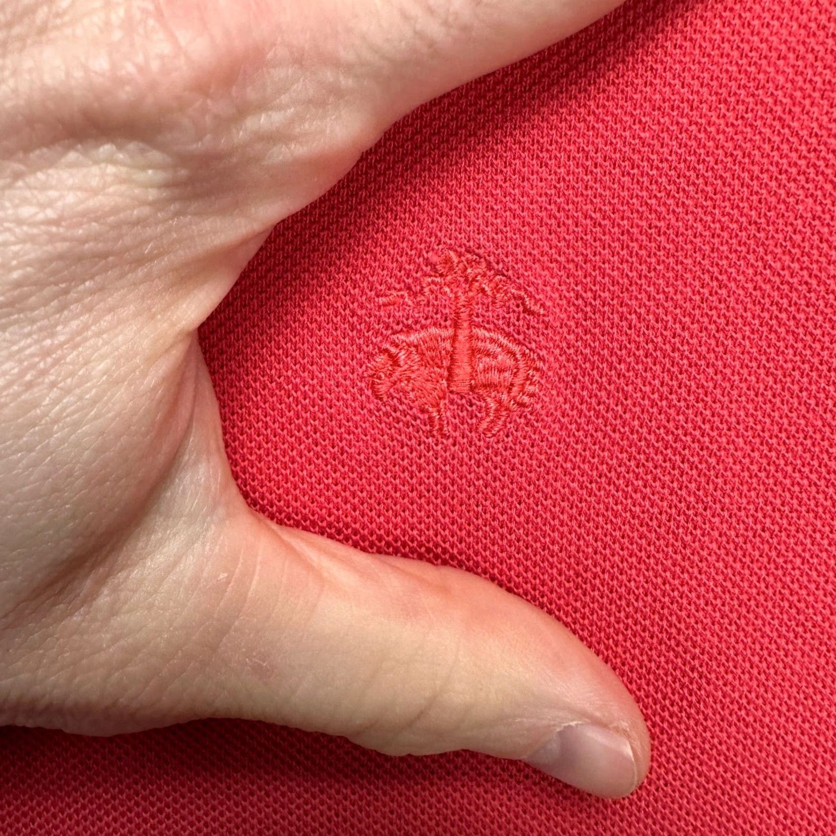 Brooks Brothers Brooks Brothers Performance Polo Shirt Mens Large Red Pink Original Fit Rugby Shirt Size US L / EU 52-54 / 3 - 6 Thumbnail