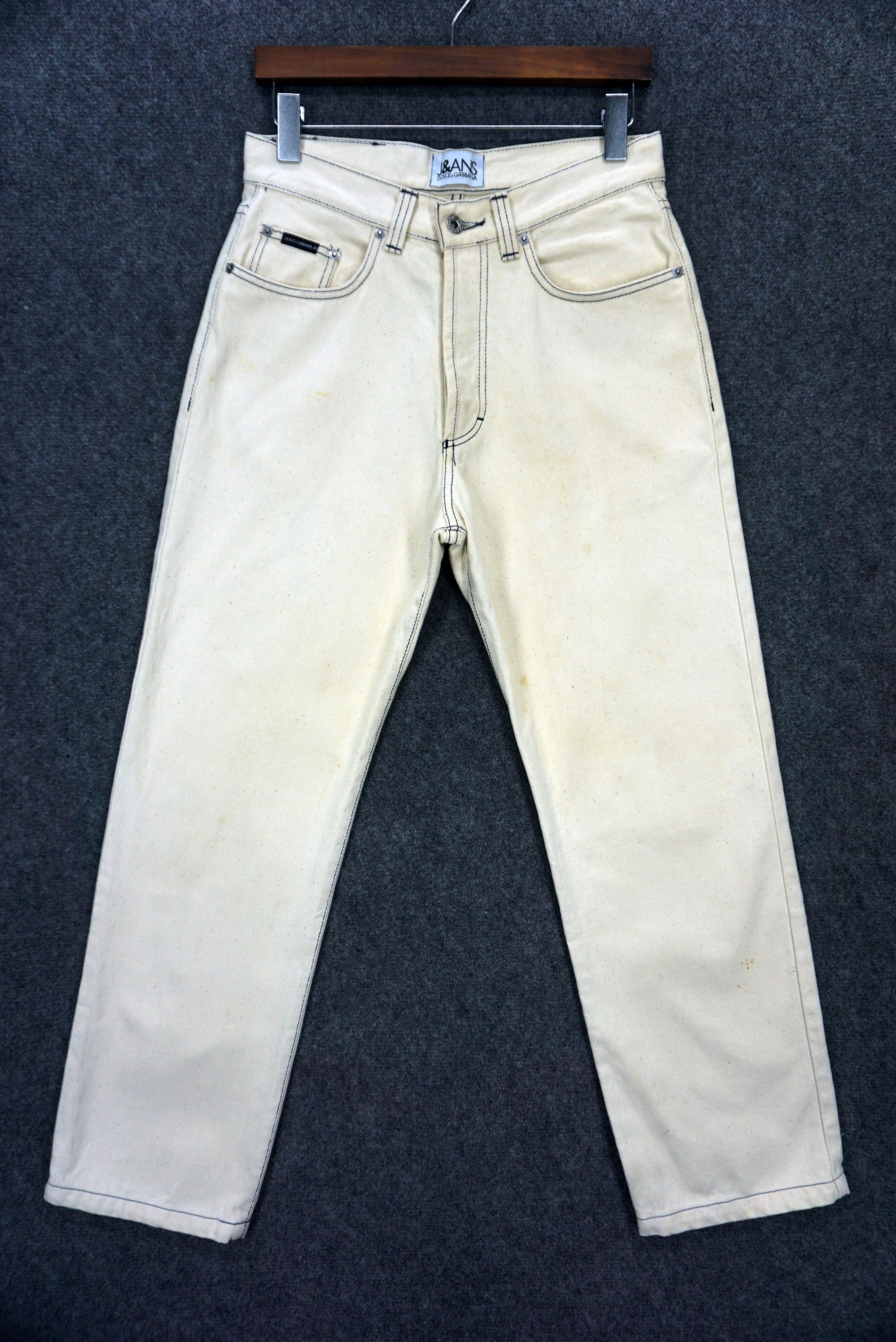 Dolce & Gabbana D&G Jeans Size W30xL27.5 High-Waisted Cropped Denim Size US 30 / EU 46 - 1 Thumbnail