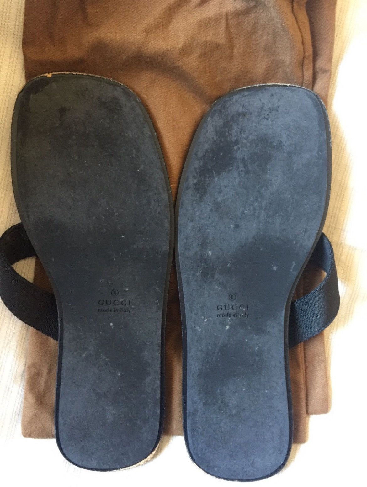 Gucci Gucci thong “flip flop” Size US 10.5 / EU 43-44 - 2 Thumbnail