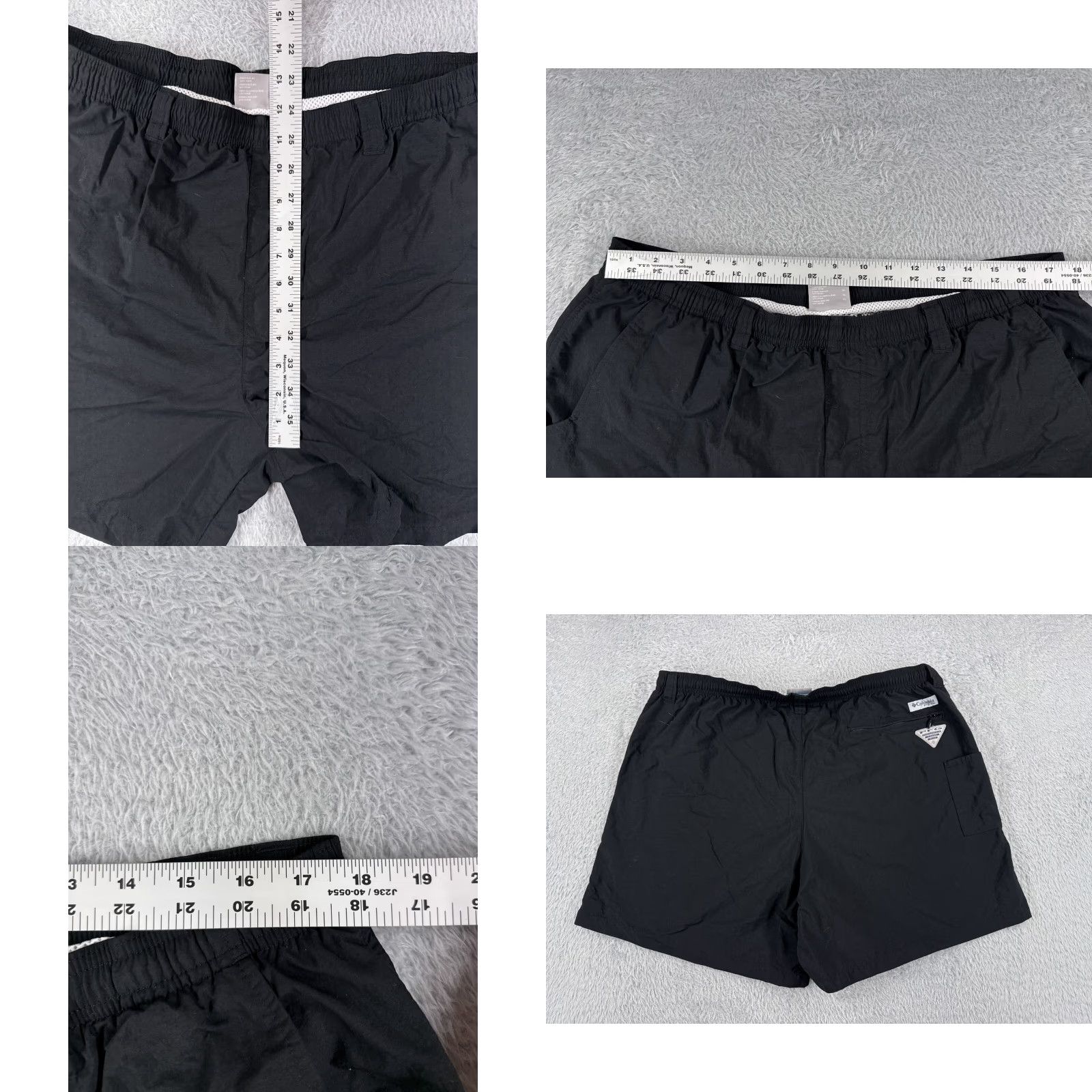 The North Face The North Face Shorts Men XL Black Nylon Polyester Cargo PFG Omni-Shade Canvas Zip Zip Fly Belted Functional Cargo Pocket Regular fit Read Size US 36 / EU 52 - 8 Thumbnail