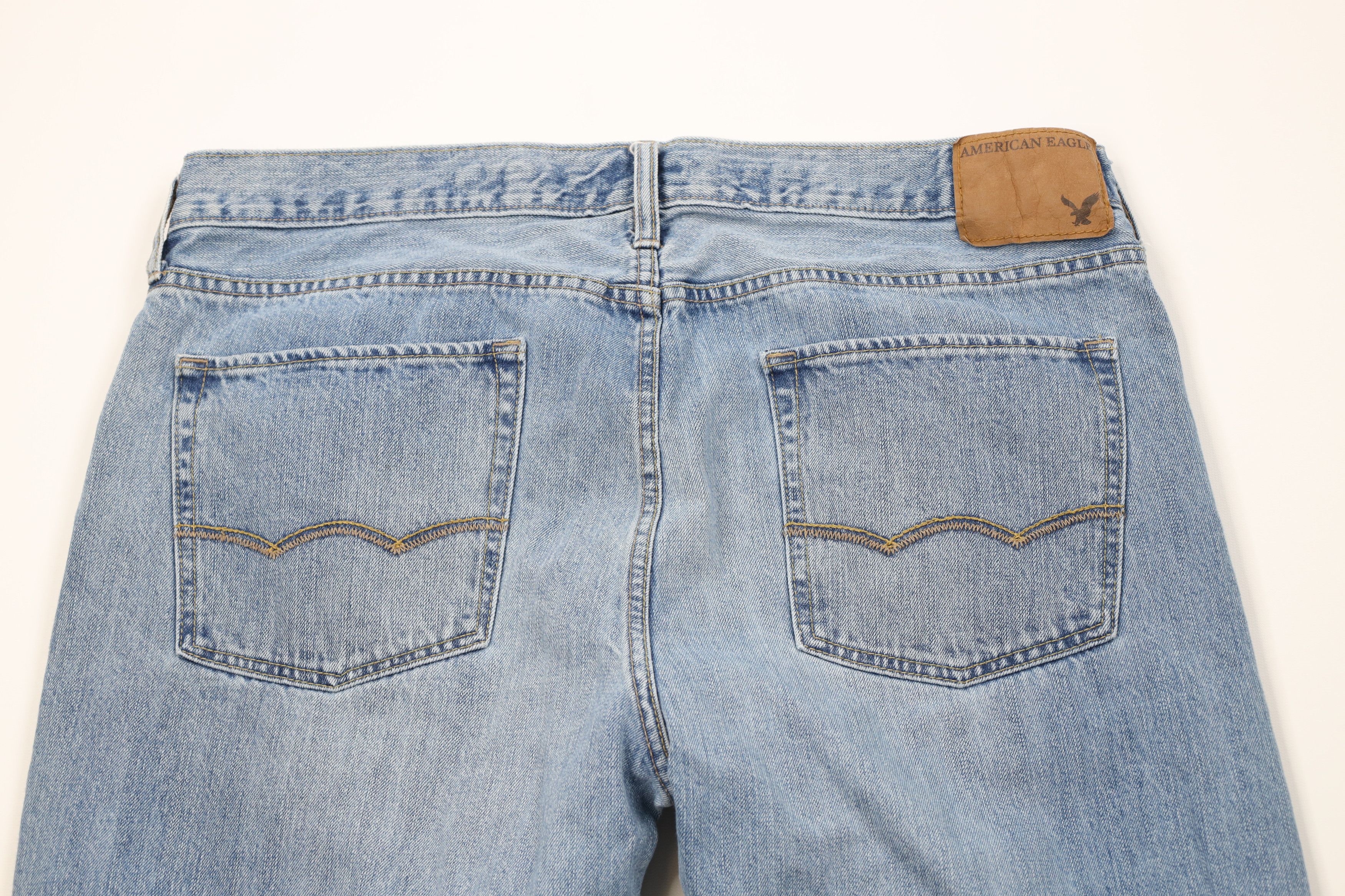 American Eagle Outfitters Vintage Y2K American Eagle Outfitters Wide Leg Denim Jeans Size US 36 / EU 52 - 11 Thumbnail