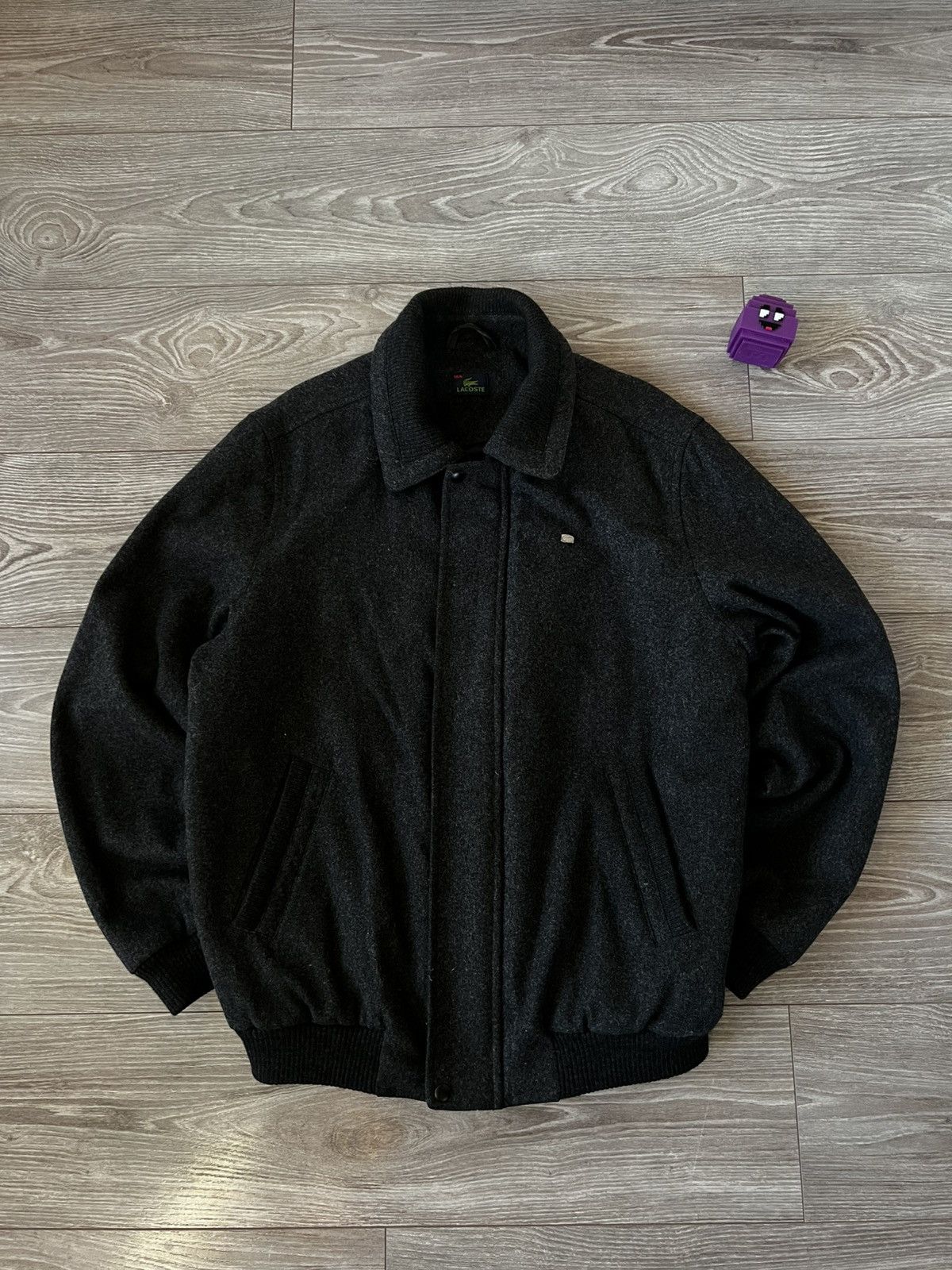Lacoste Vintage Lacoste Laine Wool Men’s Luxury Coat Insulate Jacket Size US XL / EU 56 / 4 - 7 Thumbnail