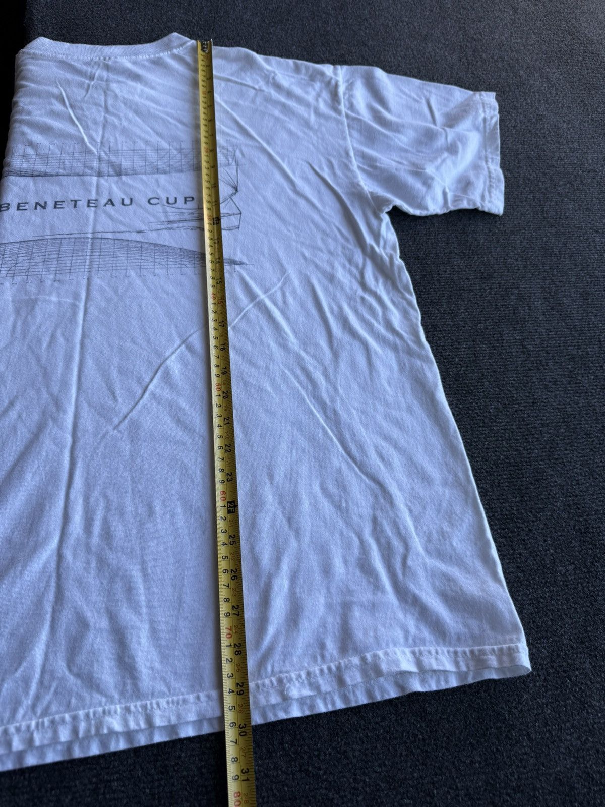 Vintage Vintage 00s Retro Beneteau Cup Sailing Graphic T Shirt Yacht Size US XL / EU 56 / 4 - 20 Thumbnail