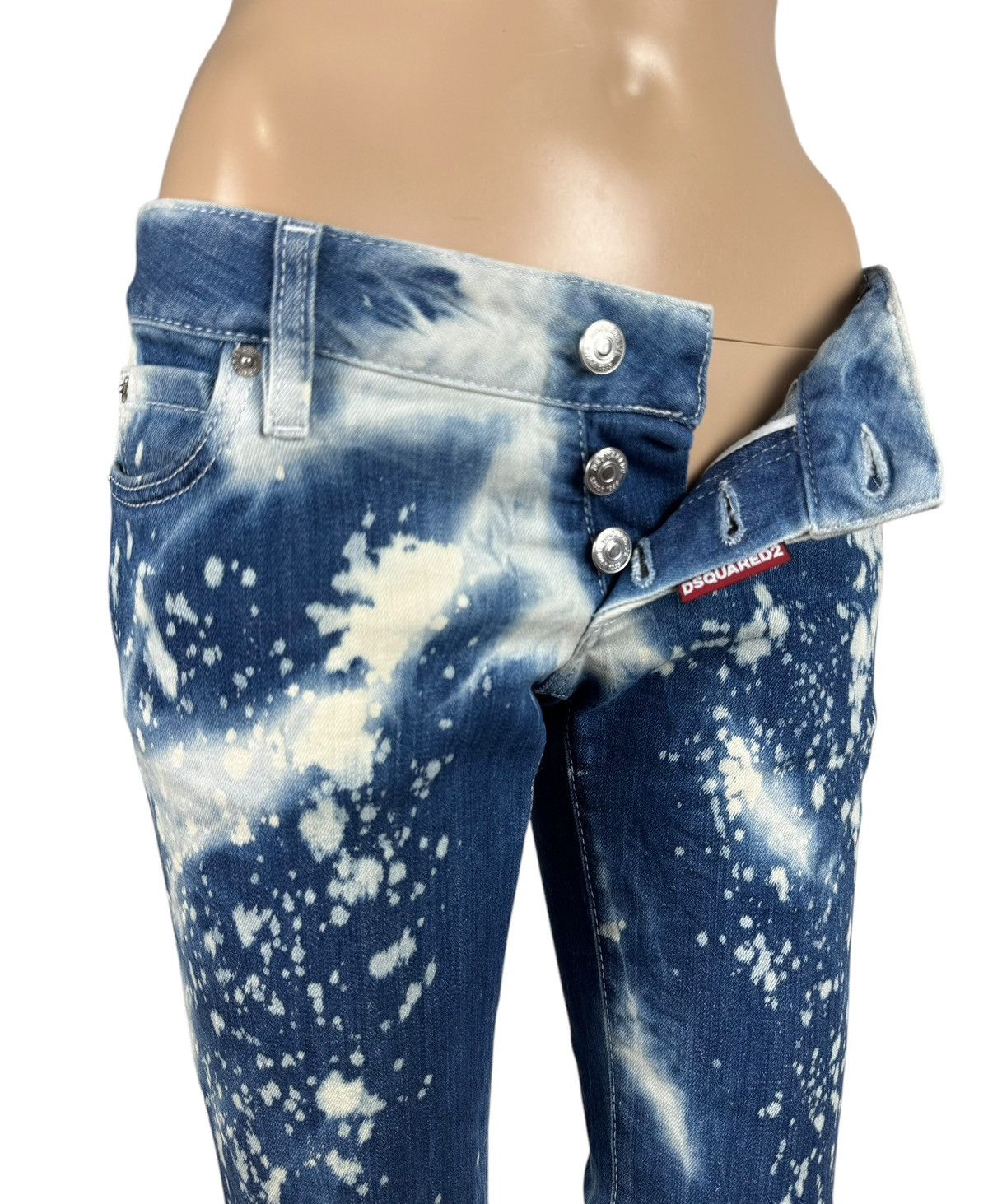 Dsquared2 Dsquared2 Skinny Jeans Ankle Zip Crop Women size 40 Size 27" / US 4 / IT 40 - 11 Thumbnail