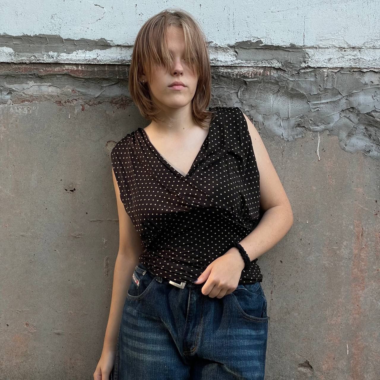 Max Mara Vintage Max Mara Blouses Y2K 90s Italy Designer Size M / US 6-8 / IT 42-44 - 1 Thumbnail