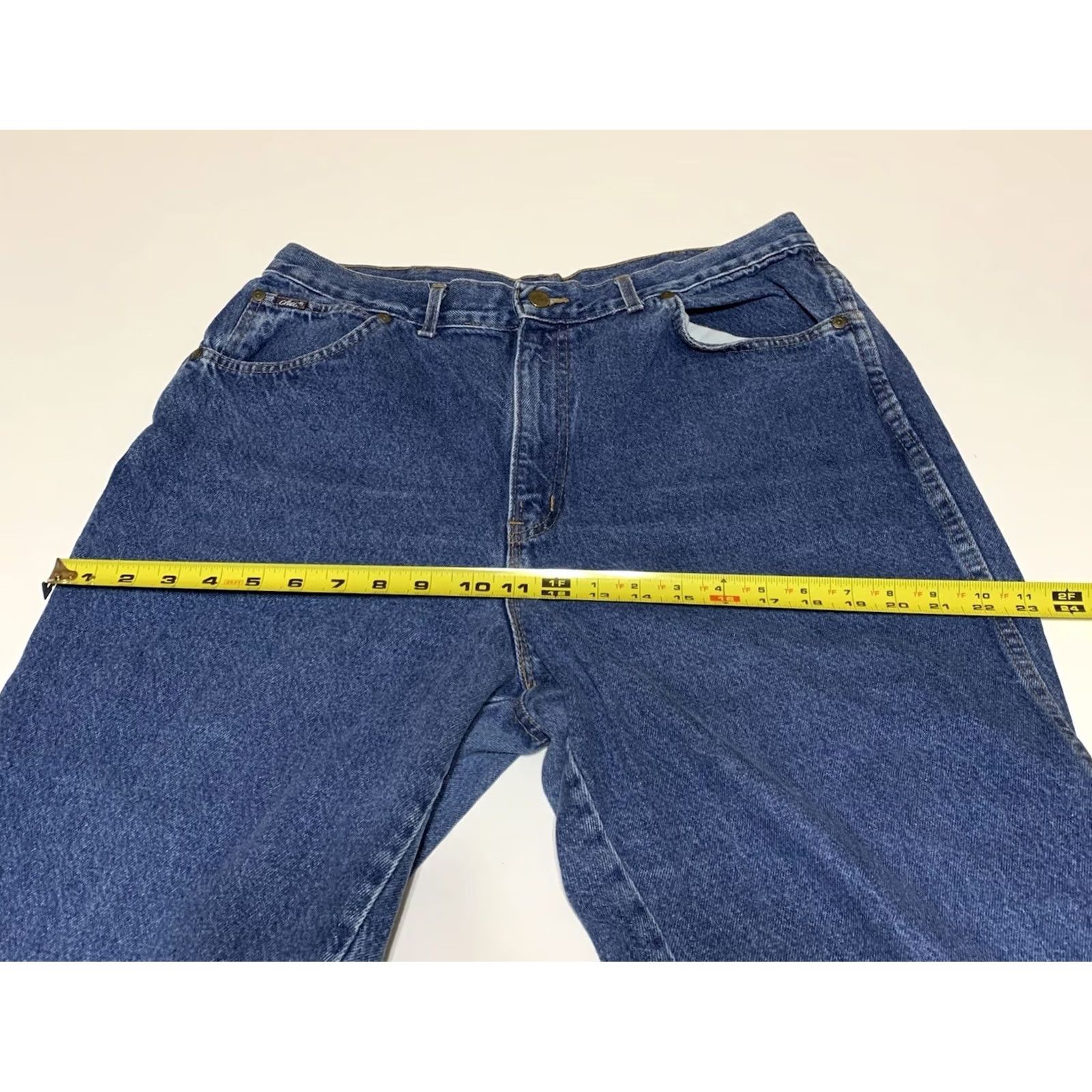 Vintage VINTAGE Chic Denim Mom Jeans 20 WP 34x27 High Waisted Tapper Leg USA Womens Plus 80s 90s Jeans Size 42" / US 20 - 6 Thumbnail