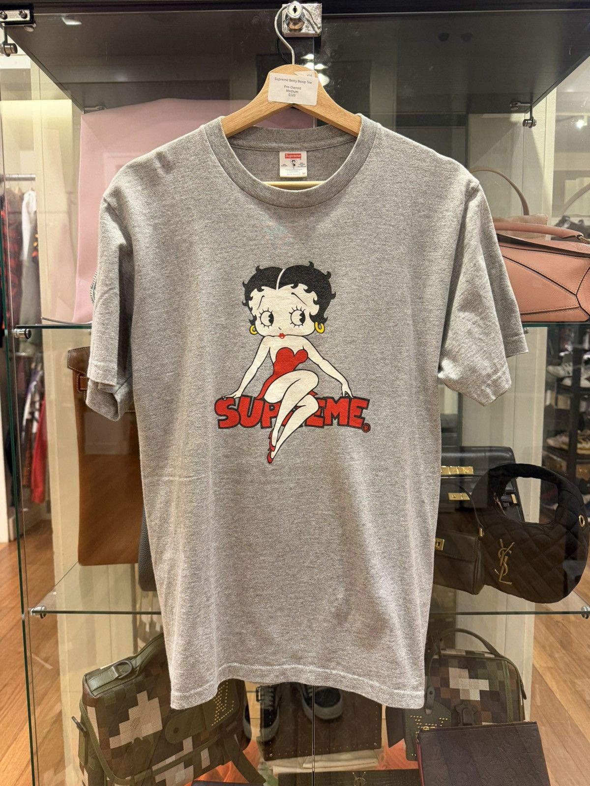 Supreme Supreme Loved By The Children Tee Heather Grey Medium