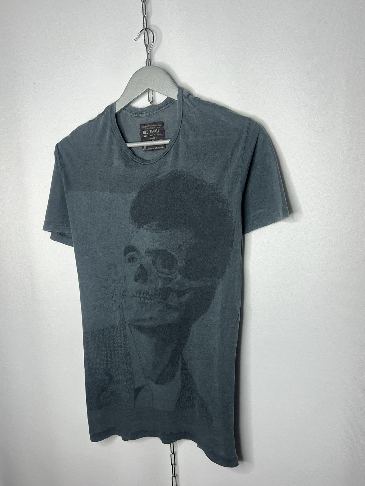 Allsaints × Vintage 🔥Vintage AllSaints Big Logo Sceleton T-Shirt Short Sleeve🔥 Size US S / EU 44-46 / 1 - 2 Thumbnail