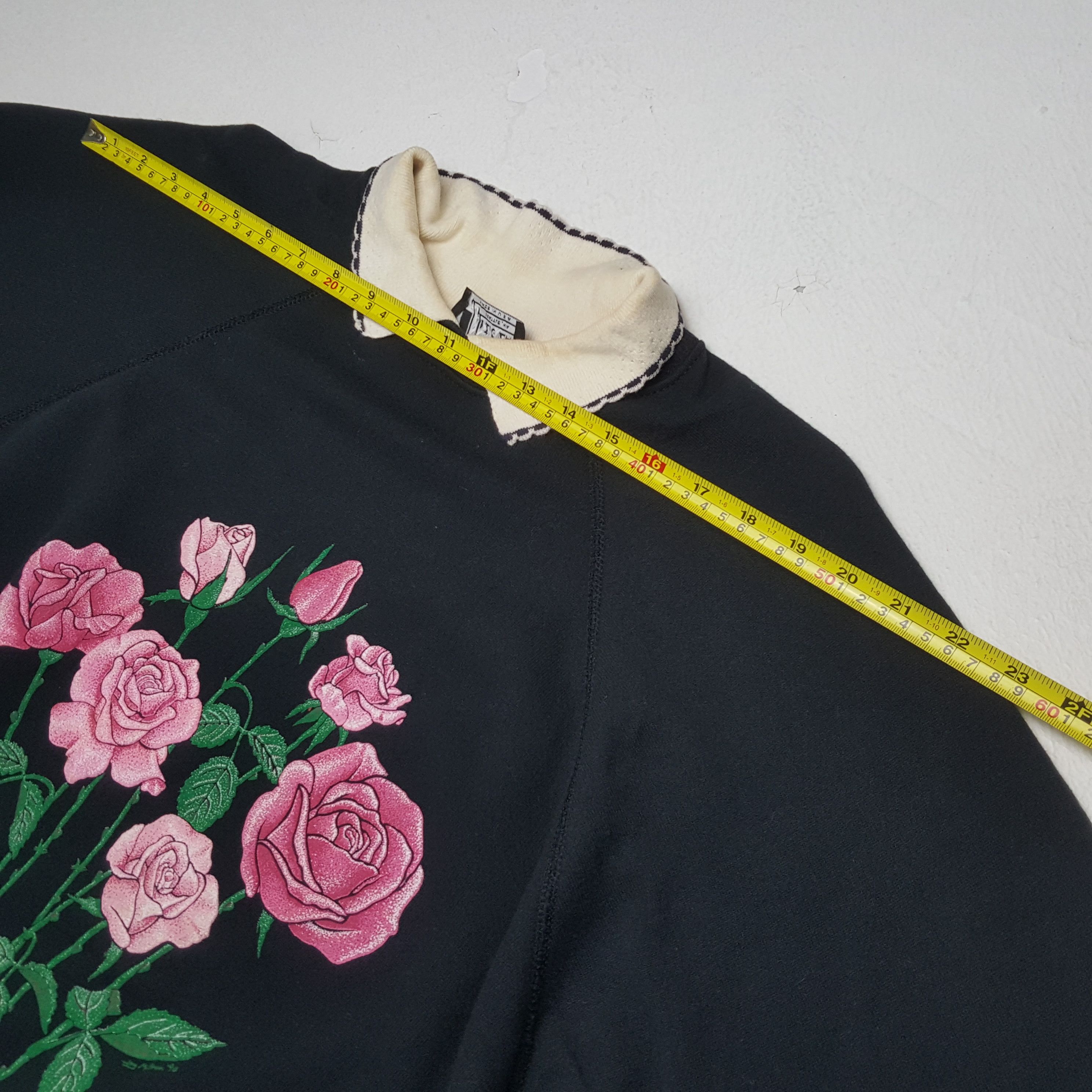 Flower Mountain × Vintage Vintage FLOWER ZIG ZAG American Streetwear Style Sweatshirst Size US L / EU 52-54 / 3 - 4 Thumbnail