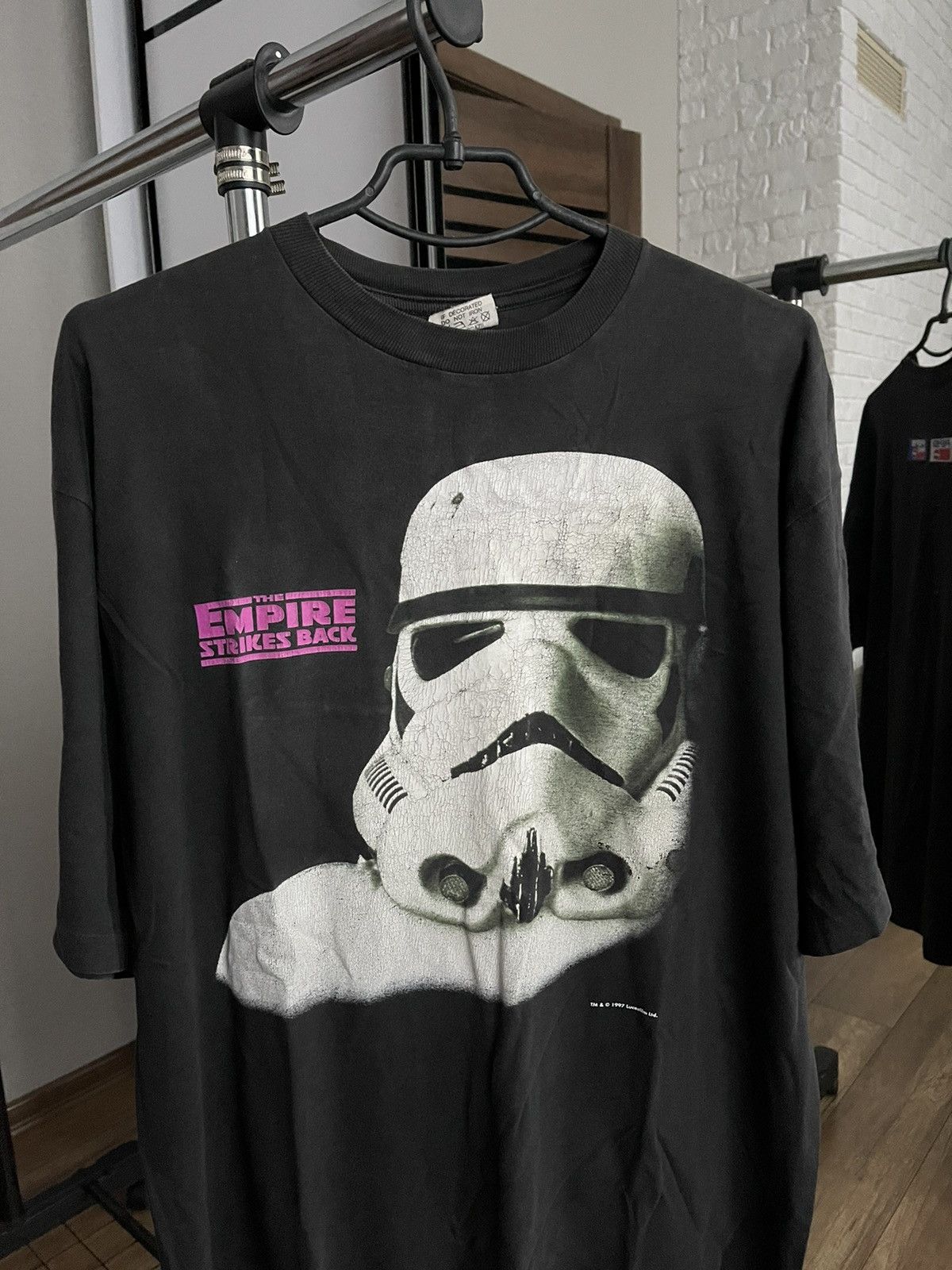 Other 1997 Star Wars Stormtrooper Darth Vader Vintage T-Shirt Tee Size US XL / EU 56 / 4 - 3 Thumbnail