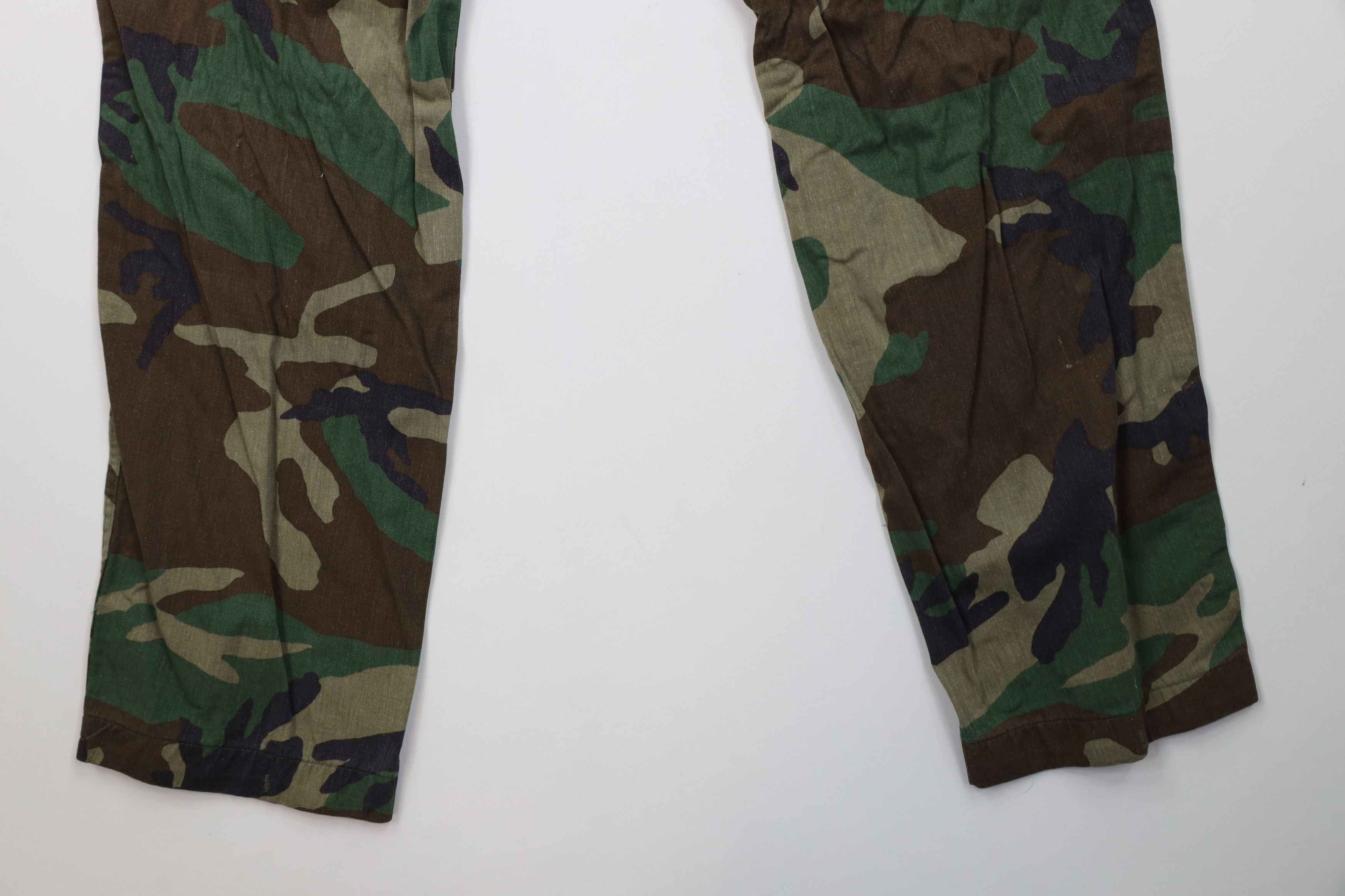 Vintage Vintage 80s USGI Camouflage Combat Cargo Pants Trousers USA Size US 32 / EU 48 - 12 Thumbnail