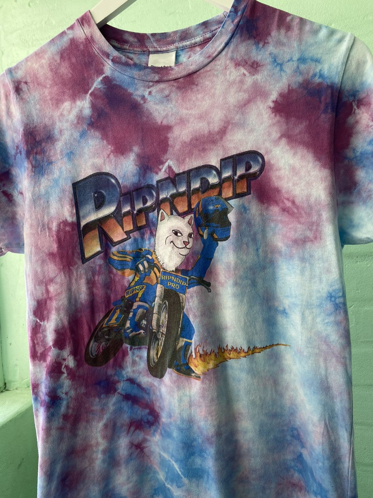 Japanese Brand RIPNDIP Speed Racing Tee Spiral Dye Size US M / EU 48-50 / 2 - 5 Thumbnail