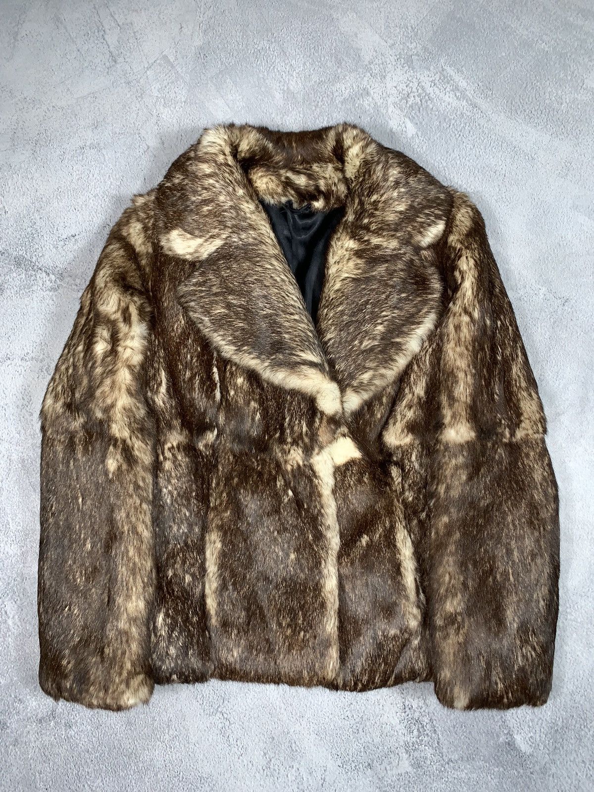 Japanese Brand Vintage 90s real Fur coat jacket Y2K japanese old money Size S / US 4 / IT 40 - 2 Thumbnail