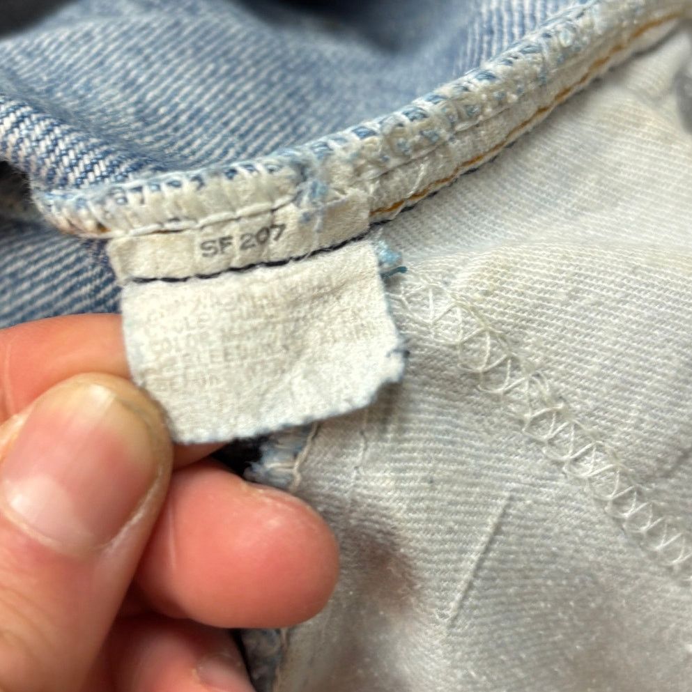 Levi's × Vintage Vintage 80s Levi's 40509-0215 Orange Tab Jeans Men's 33x29 Size US 33 - 9 Thumbnail
