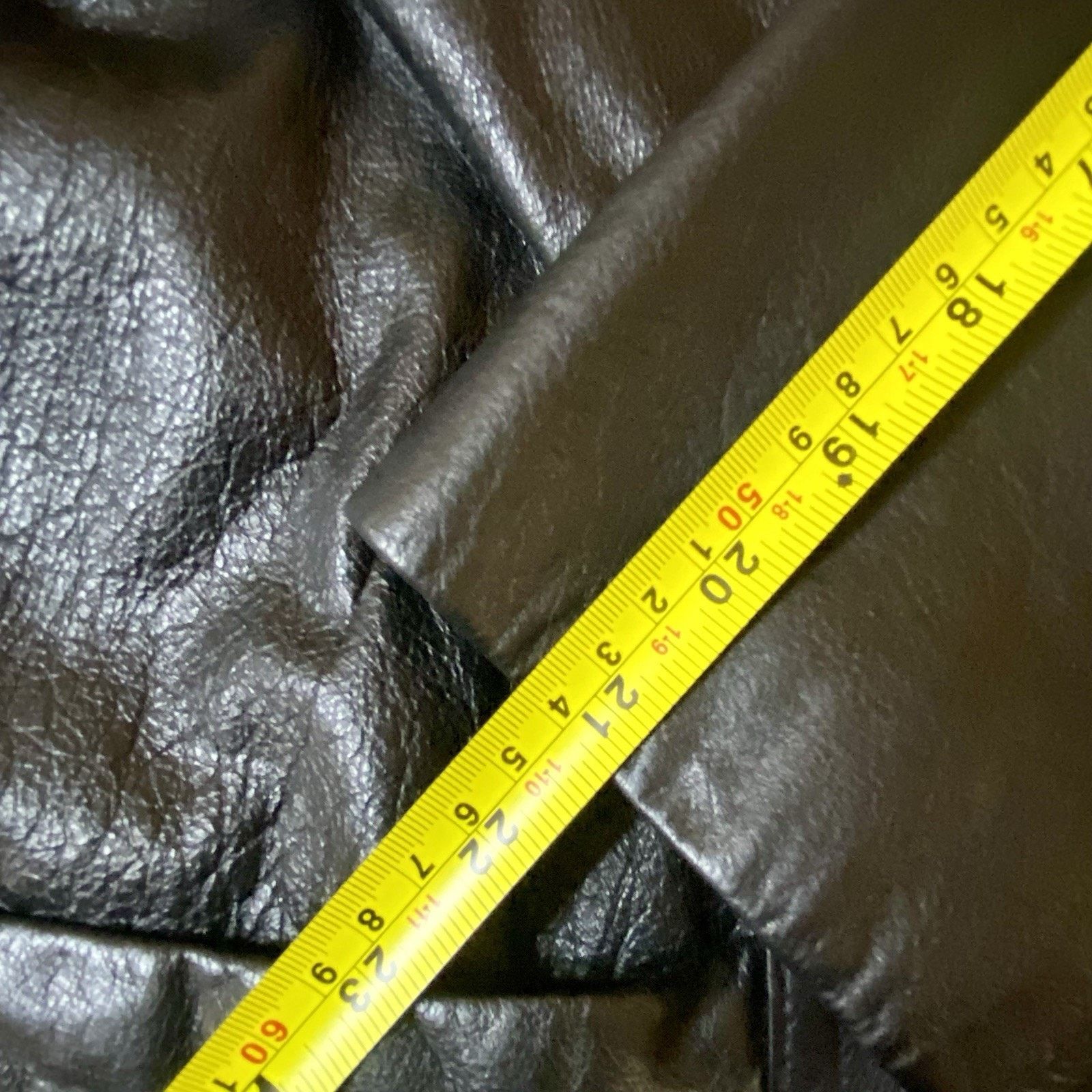 & Other Stories Vintage Women’s M Leather Trench Coat Jacket Long Black Size M / US 6-8 / IT 42-44 - 5 Thumbnail