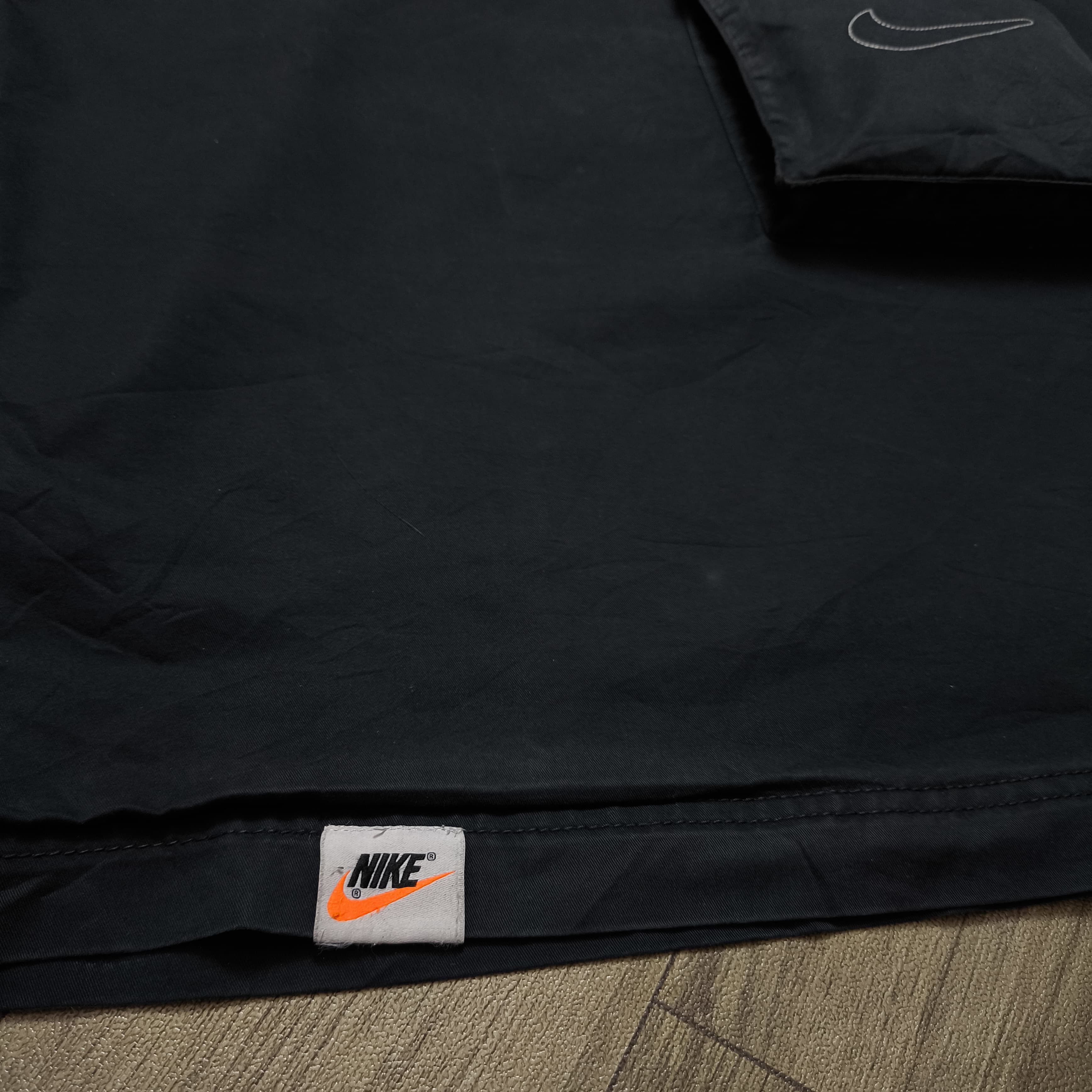 Fragment Design × Nike Nike Sportswear Unlined Anorak Waffle 2 Jacket Black Size US XL / EU 56 / 4 - 9 Thumbnail