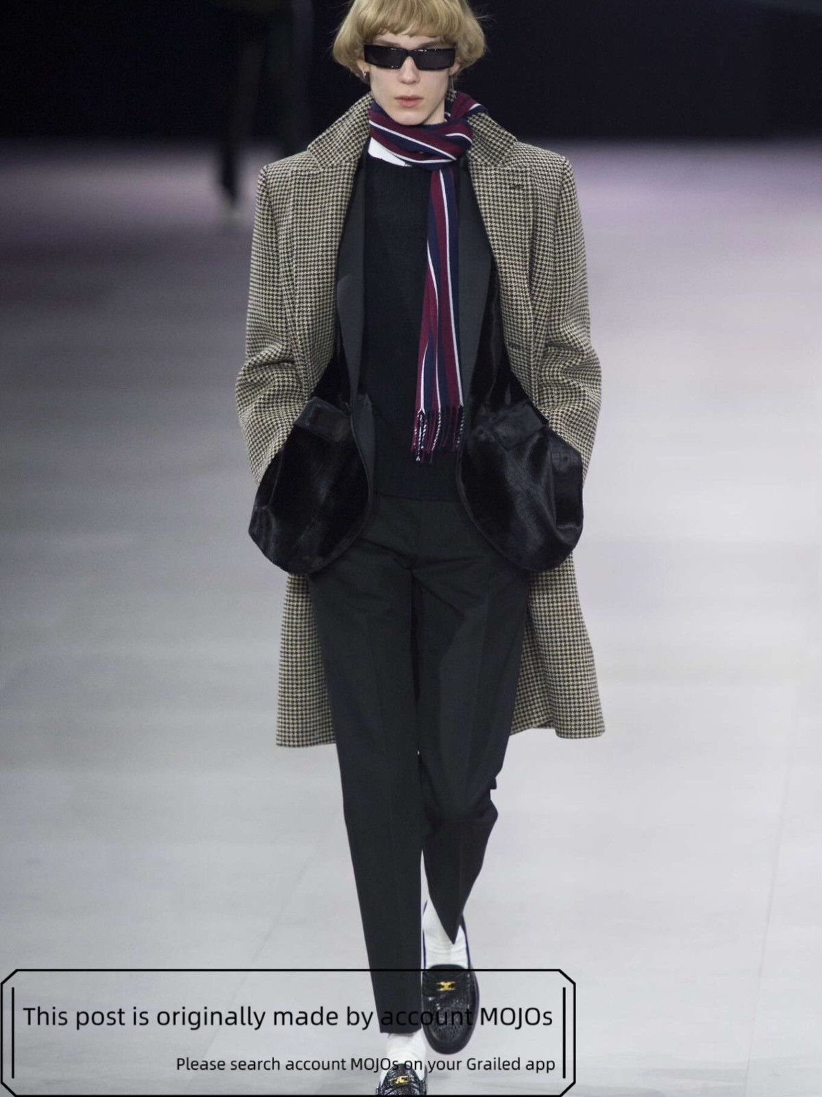 Celine Sz 48 Celine 19AW Alligator Pattern Velvet Blazer mojos14592 Size US M / EU 48-50 / 2 - 7 Thumbnail