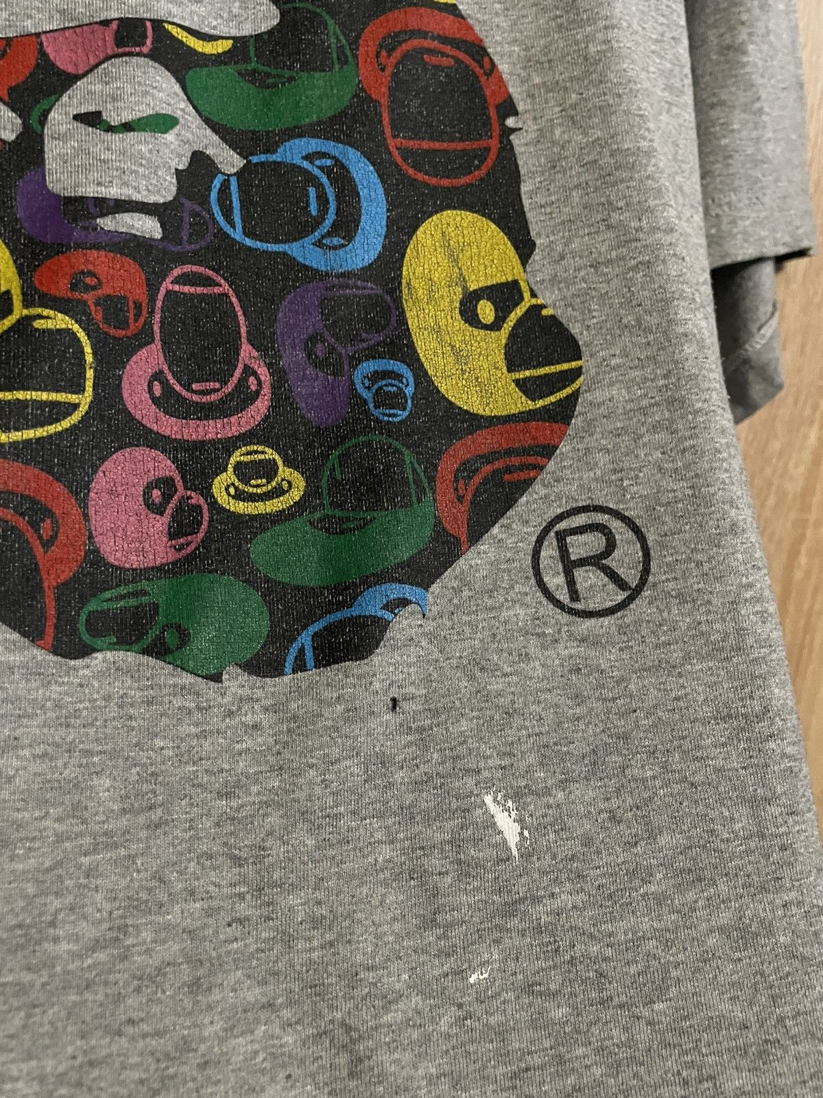 Bape A bathing ape big logo Japan usa street vintage design rare Size US L / EU 52-54 / 3 - 5 Thumbnail