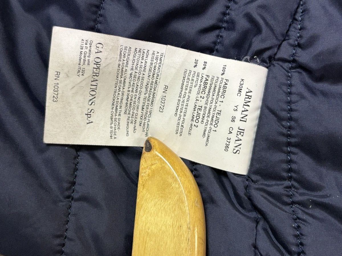 Giorgio Armani Armani Jeans quilted jacket Size US XL / EU 56 / 4 - 10 Thumbnail