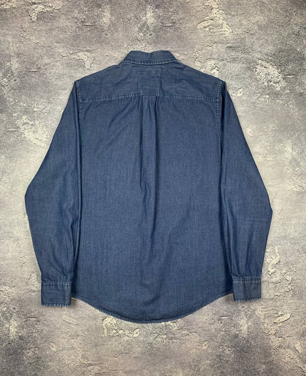 Tommy Hilfiger Tommy Hilfiger Mens Blue Denim Cotton Button Down Shirt Size US S / EU 44-46 / 1 - 10 Thumbnail