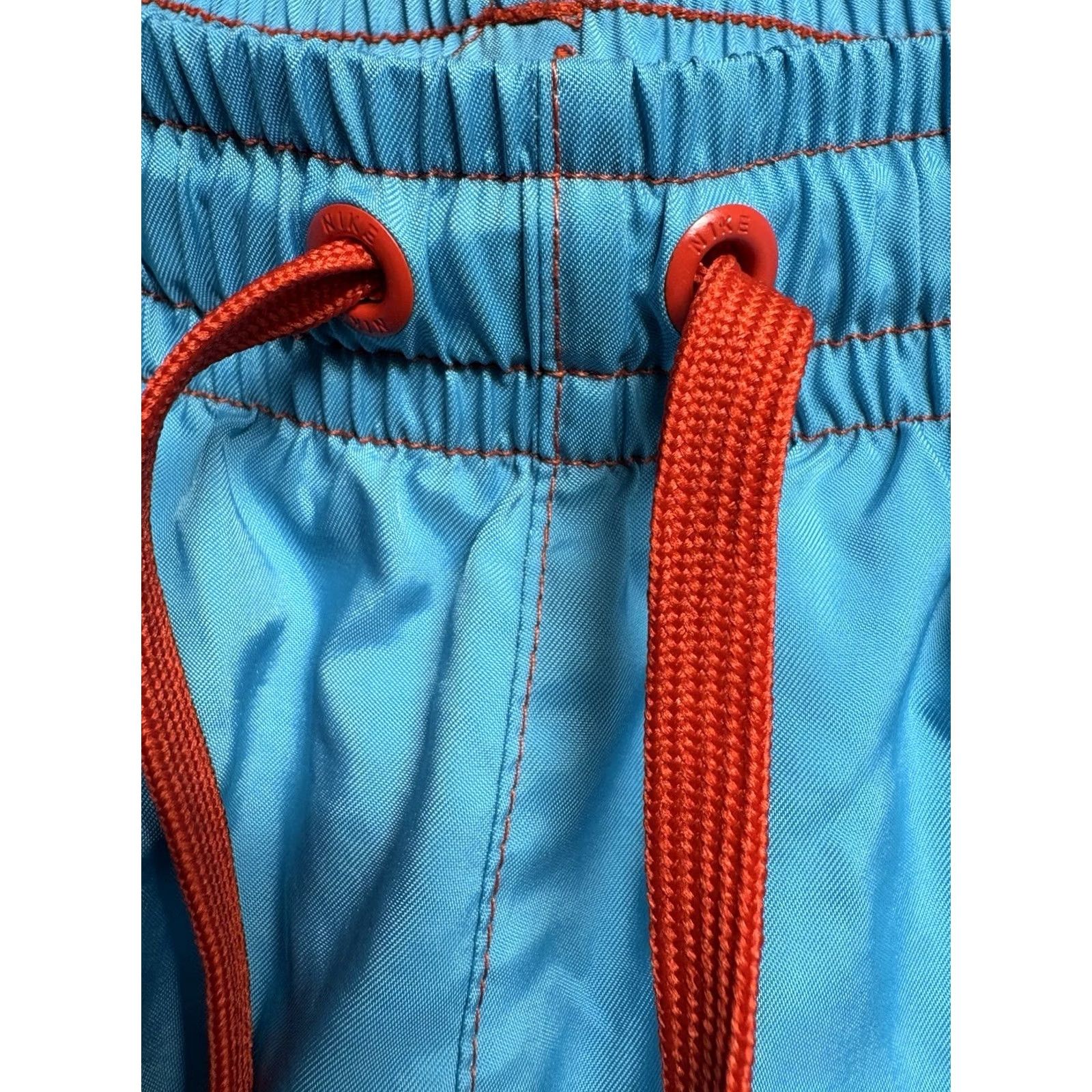 Nike Nike Woven Flow Shorts Mens Medium Blue Contrast Red Trim AR2382-447 Size US 31 - 3 Thumbnail