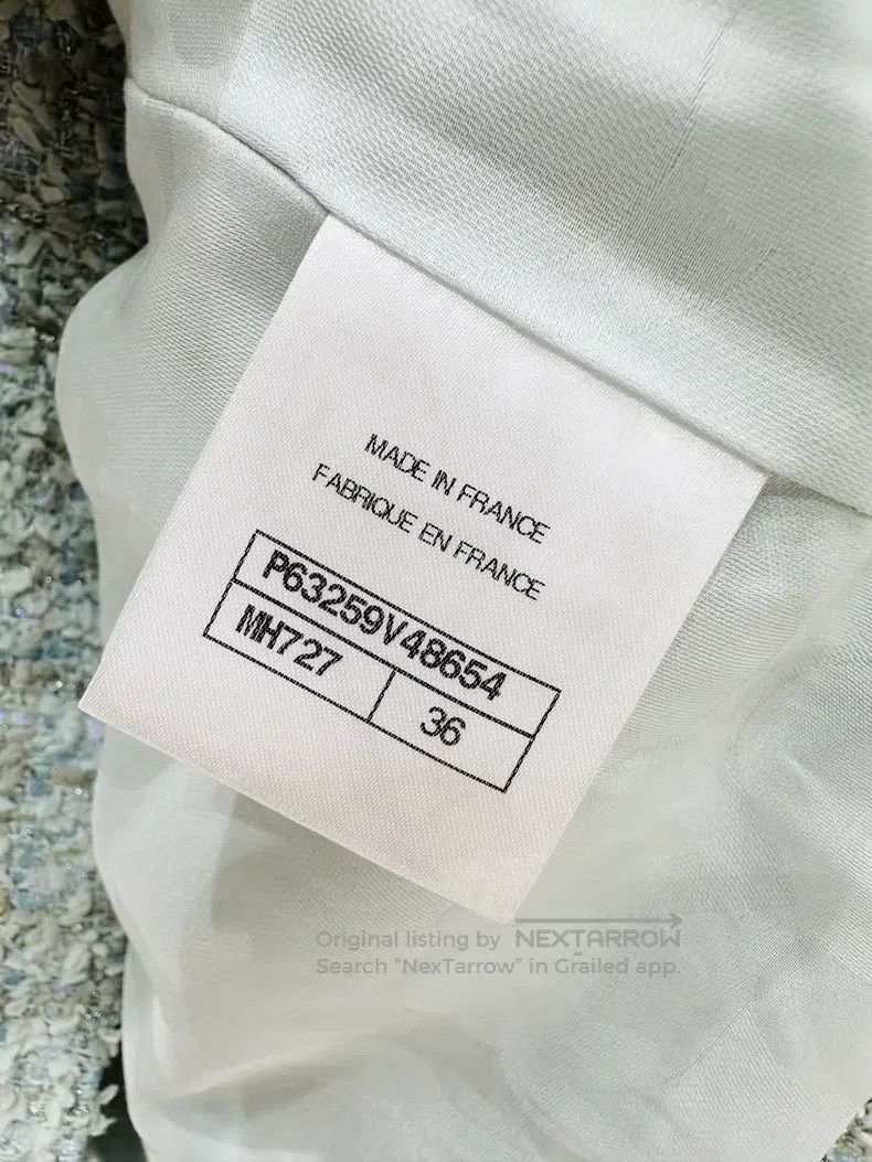 Chanel Chanel Spring and summer preview series mint green tweed j Size XS / US 0-2 / IT 36-38 - 6 Thumbnail