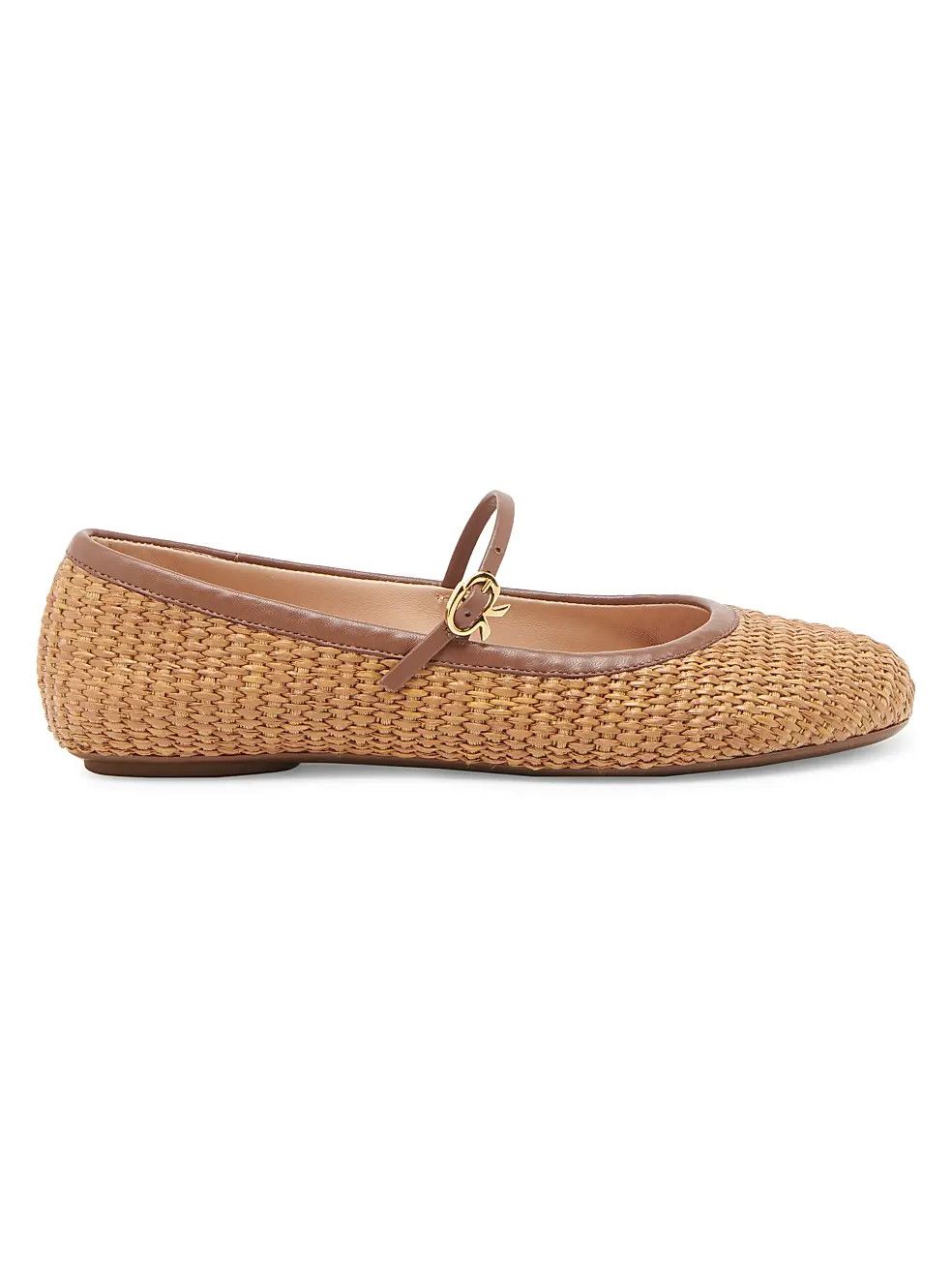 Gianvito Rossi os11x1225 Carla Ballerina Flats Brown Size US 8 / IT 38 - 1 Thumbnail