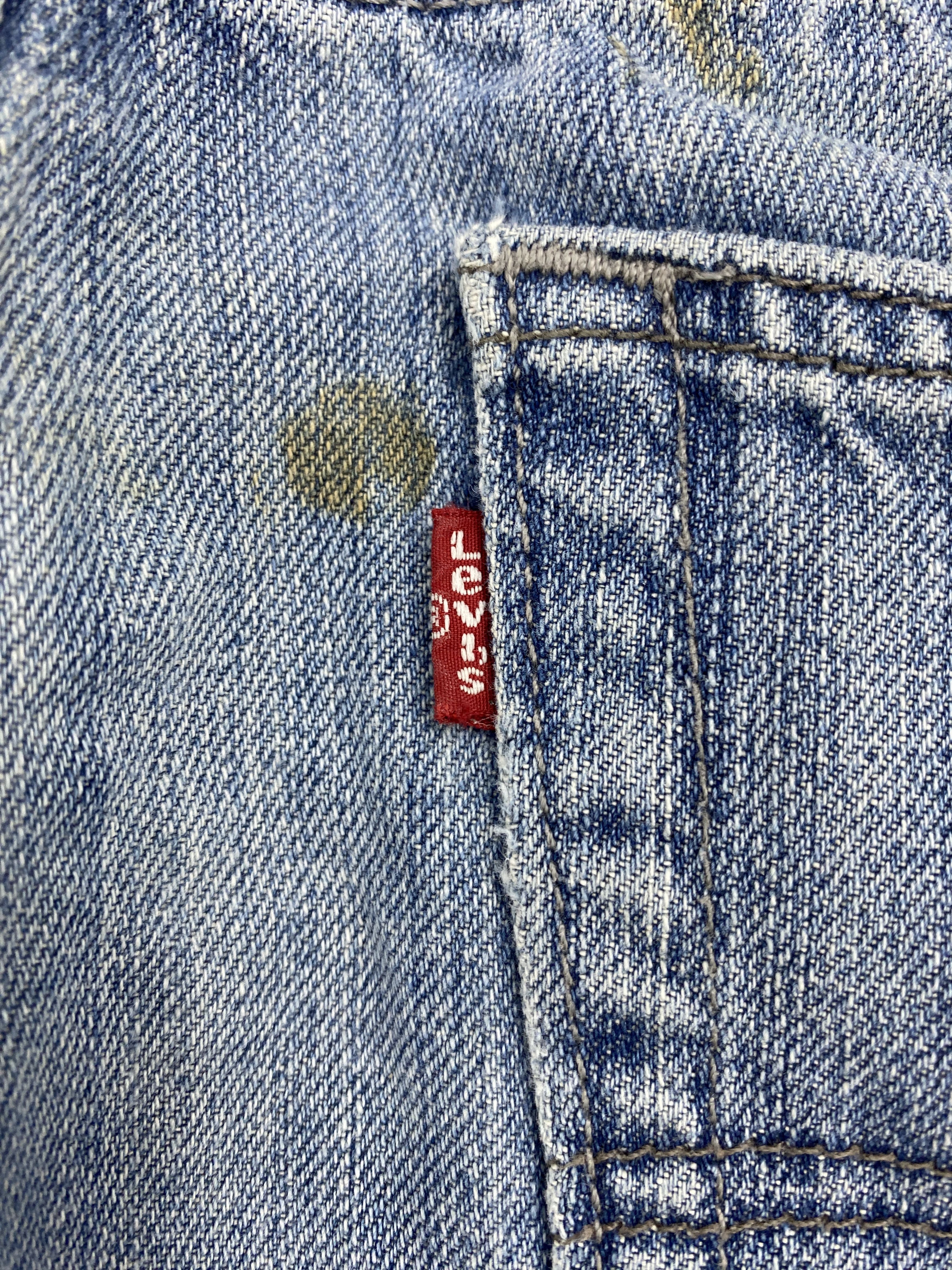 Levi's × Vintage Splatter Paint Vintage Levis 514 Jeans Size US 31 - 6 Thumbnail