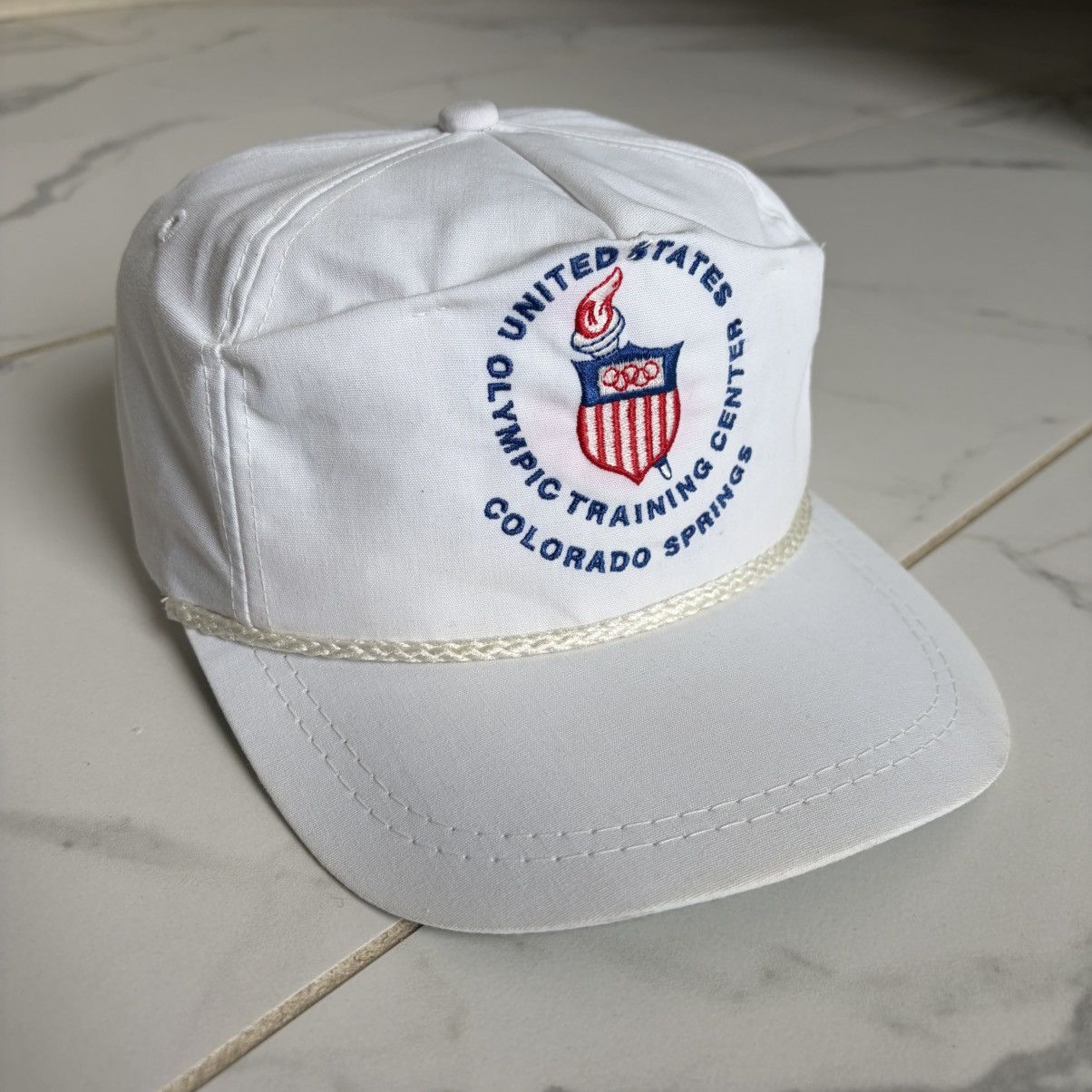 Vintage Vintage 1984 USA United States Olympic Training Center Hat Size ONE SIZE - 1 Thumbnail