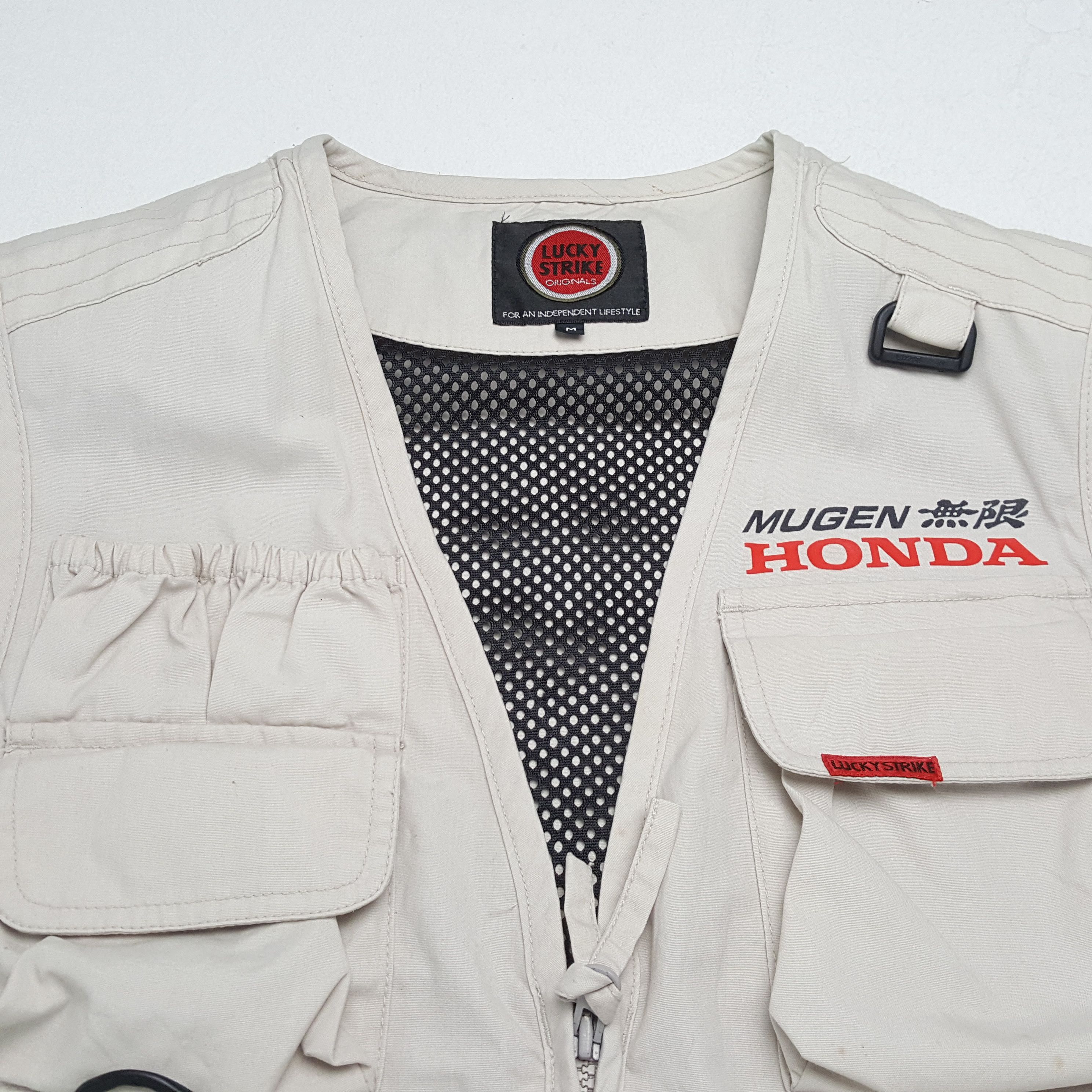 Honda × Vintage Vintage MUGEN HONDA Japanese Racing Team Custom Vest Size US M / EU 48-50 / 2 - 7 Thumbnail