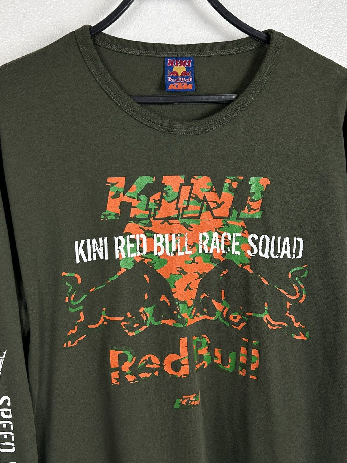 Red Bull Red Bull Kini Racing KTM Motorsports Long Sleeve T-Shirt Size US M / EU 48-50 / 2 - 2 Thumbnail