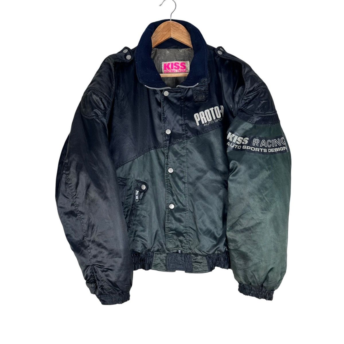 KISS × Sports Specialties KISS RACING TEAM motorcycle jacket | Grailed
