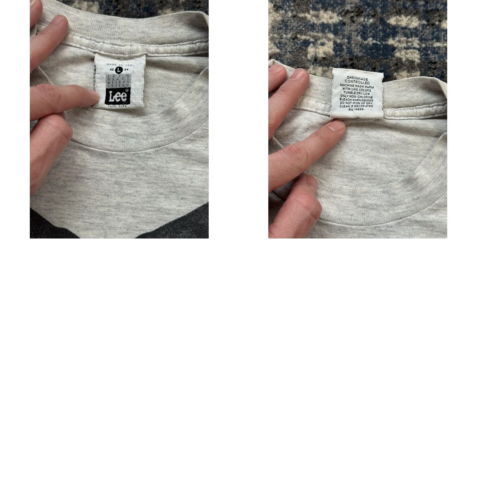 Lee VINTAGE Ted Nugent Bow Hunting Forever Zebra Stripe T Shirt Sz L Rock Band Shirt Men 90s Cotton Gray Short Sleeve Crew Neck Logo Size US L / EU 52-54 / 3 - 8 Thumbnail