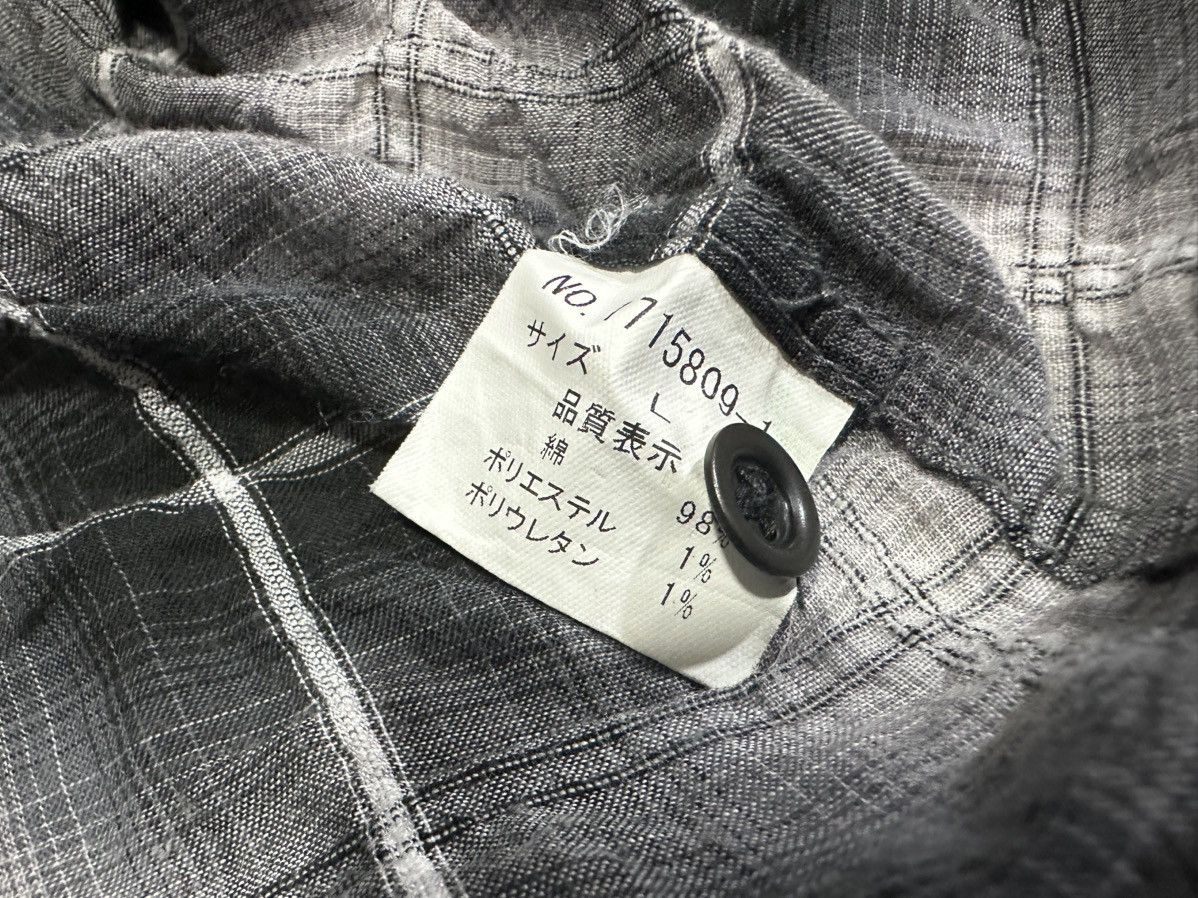 Issey Miyake × Japanese Brand × Tete Homme 🔥Vintage Tete Homme By Issey Miyake Plaid Rayon Shirt Size US L / EU 52-54 / 3 - 10 Thumbnail