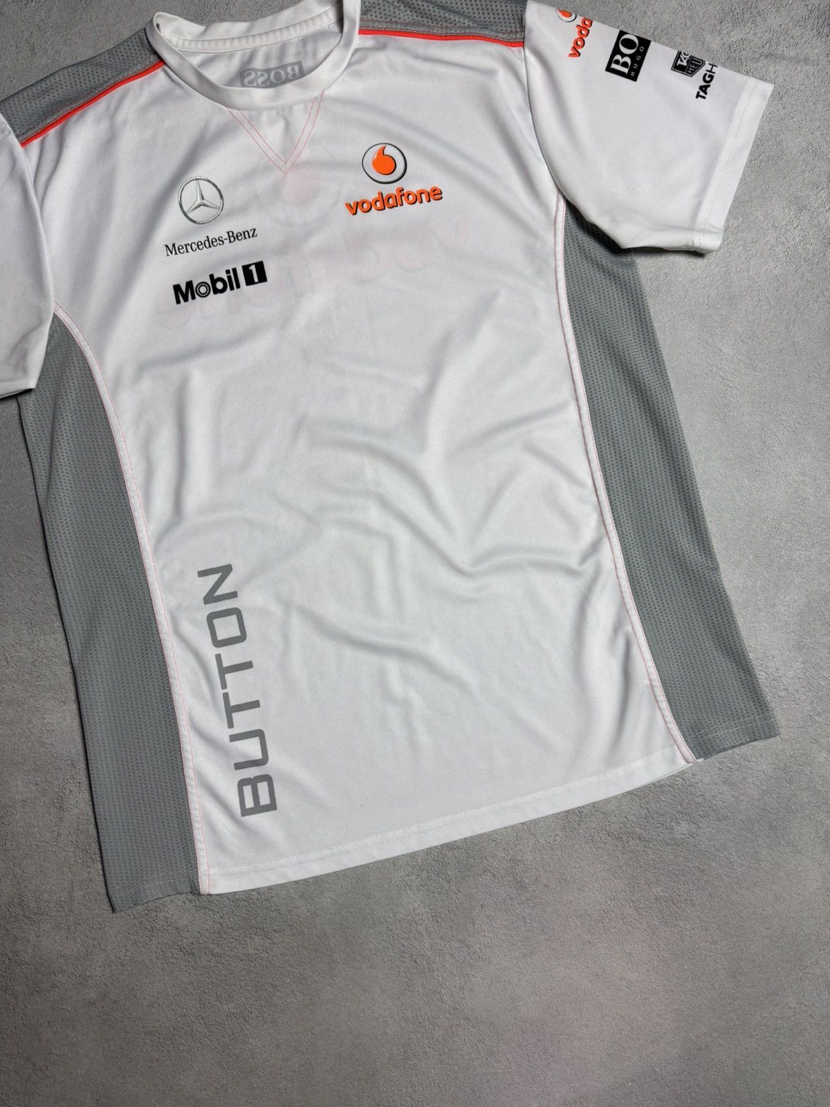 Mercedes-Benz Vodafone Mercedes Benz F1 Racing Team Shirt Jersey Logo Size US L / EU 52-54 / 3 - 4 Thumbnail