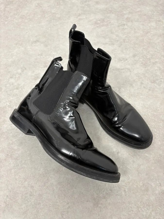 Alexander McQueen 2000s Alexander Mcqueen Black Leather Ankle Boots Size US 8 / EU 41 - 5 Thumbnail