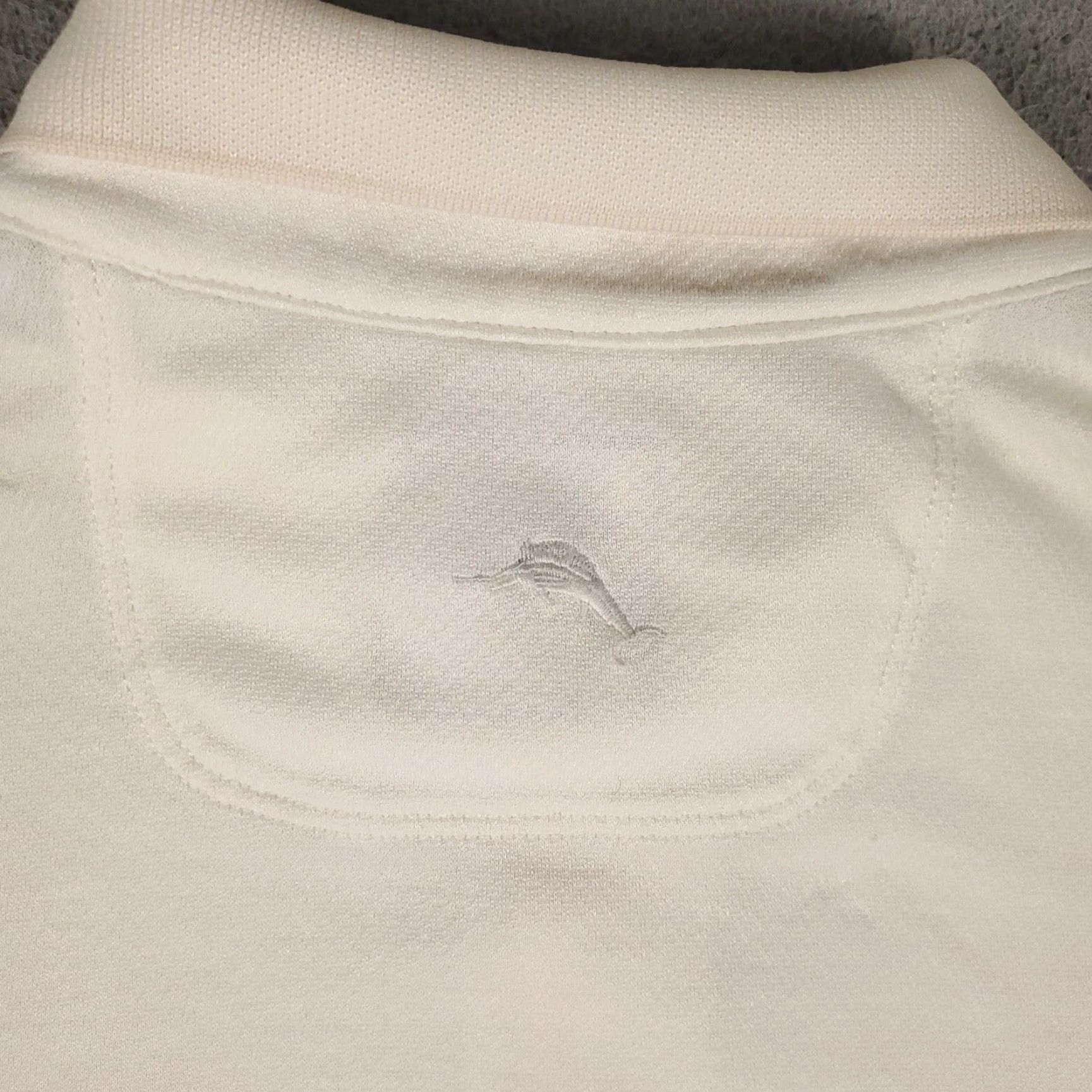 Tommy Bahama Tommy Bahama Polo Shirt Men's XL Ivory Casual Short Sleeve Regular Fit Size US XL / EU 56 / 4 - 5 Thumbnail