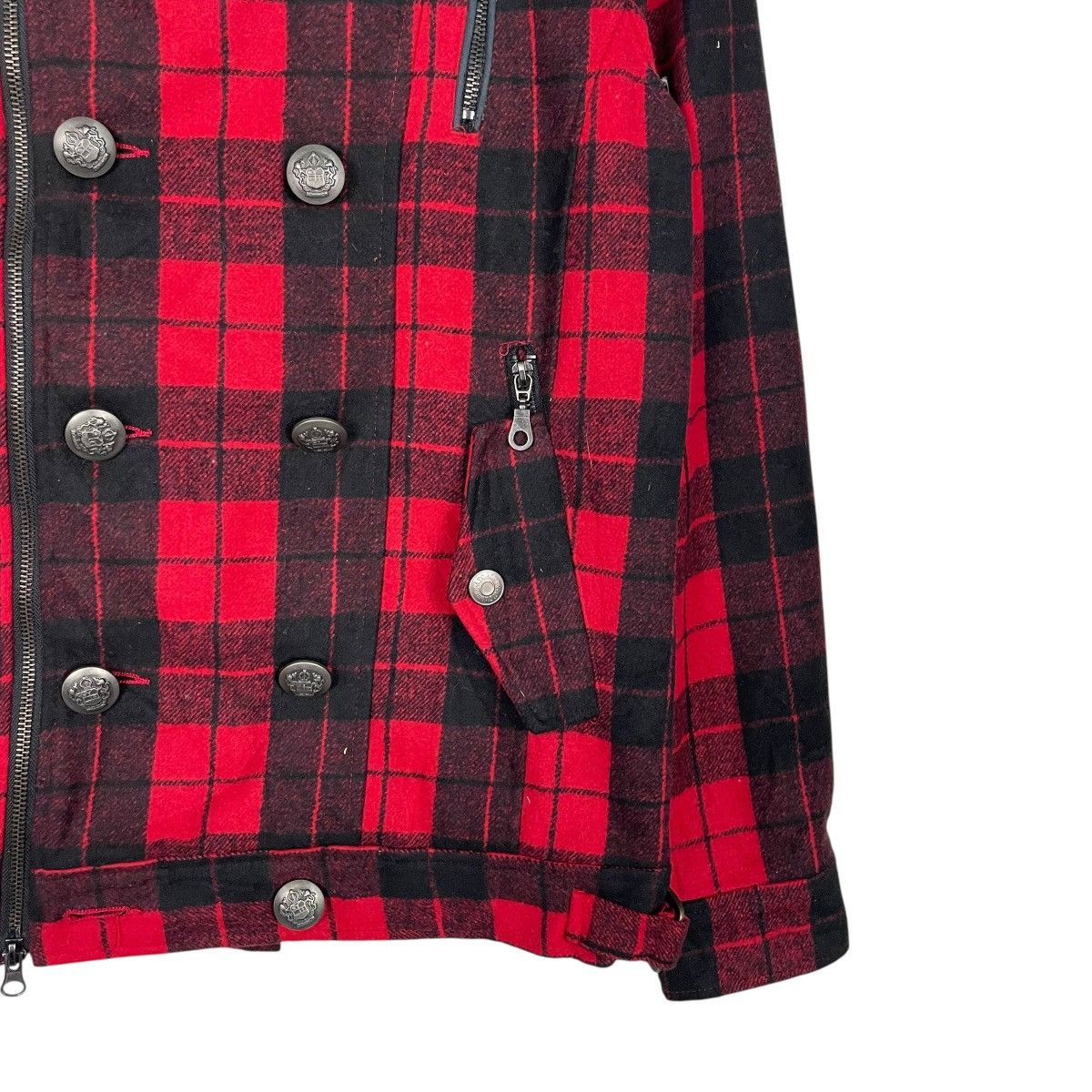 In The Attic In The Attic Tartan Punk Jacket Size US S / EU 44-46 / 1 - 4 Thumbnail