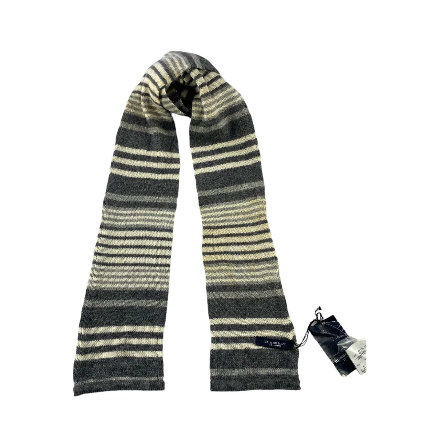 Burberry × Vintage NWT Burberry Scarf / Muffler / Neckwear - WW1558 Size ONE SIZE - 1 Thumbnail