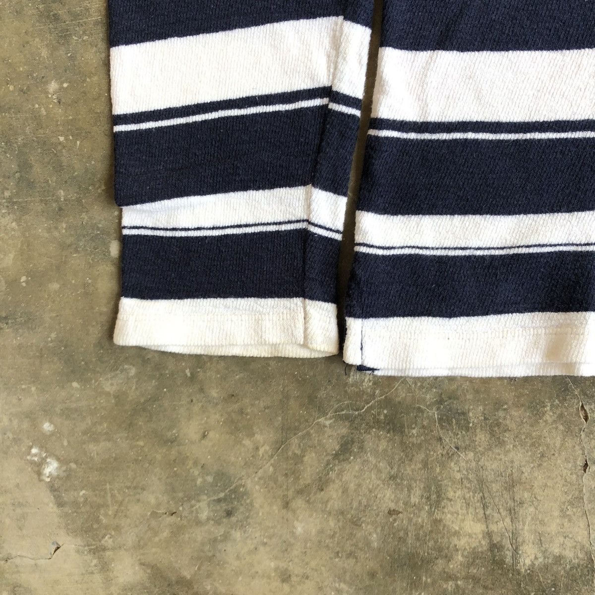 Issey Miyake Vintage Tete Homme by Issey Miyake Stripe Longslevee Size US L / EU 52-54 / 3 - 8 Thumbnail