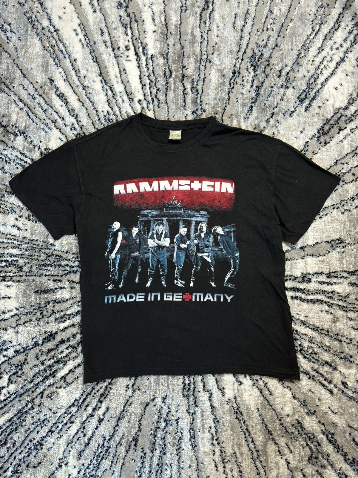 Band Tees × Vintage Rammstein Vintage Made in Germany Band Tee Size US XL / EU 56 / 4 - 1 Thumbnail