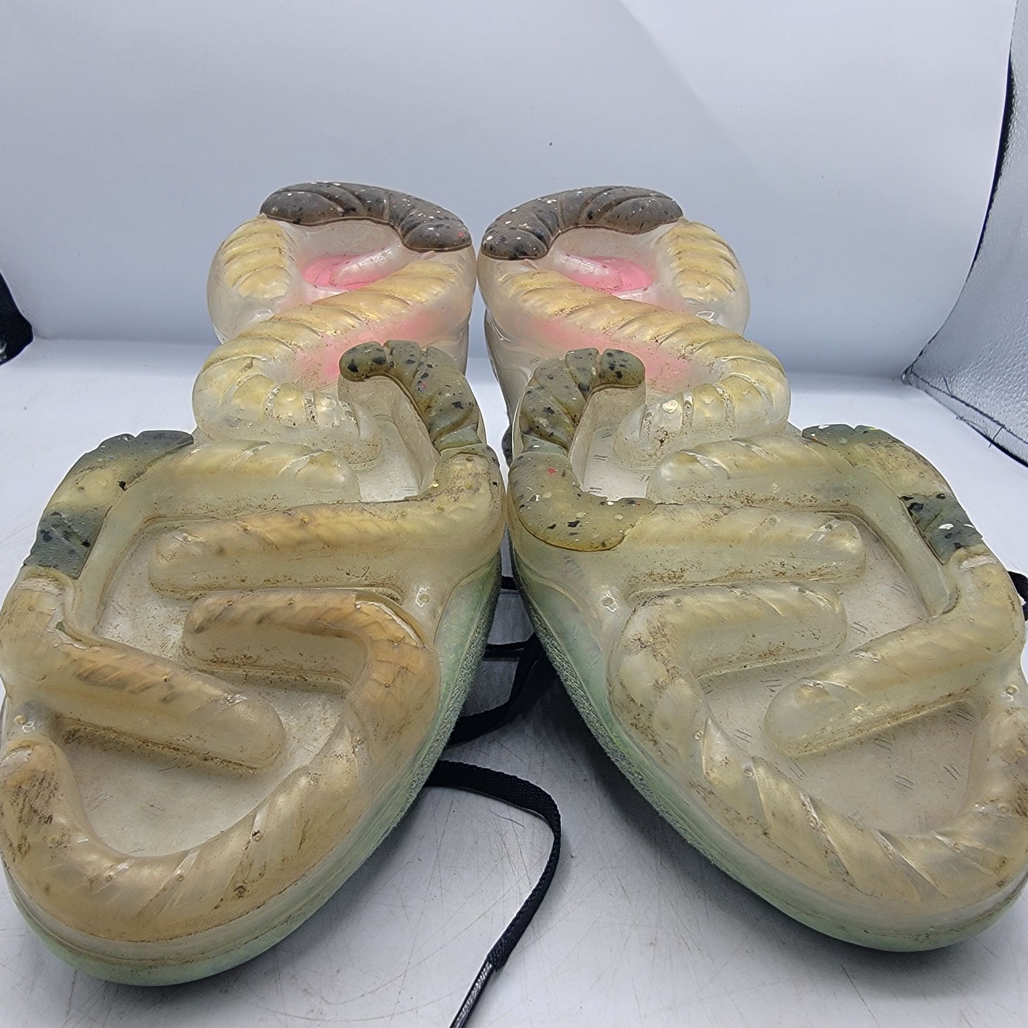 Nike Nike Air Vapormax 2022 Flyknit Womens 8.5 Volt Photo Blue Sn Size US 8.5 / IT 38.5 - 11 Thumbnail